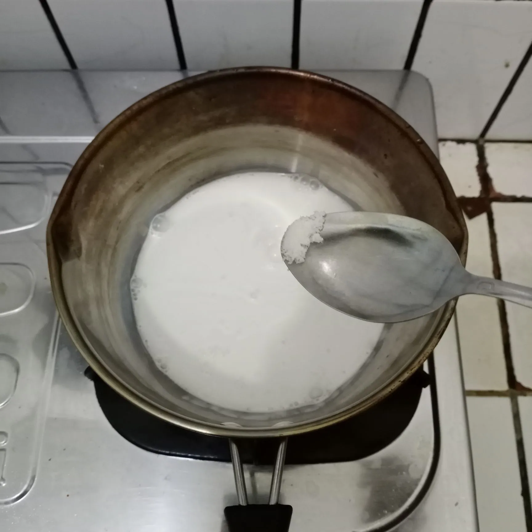 Step 1 Puding Srikaya