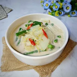 Sayur Santan Sawi Putih