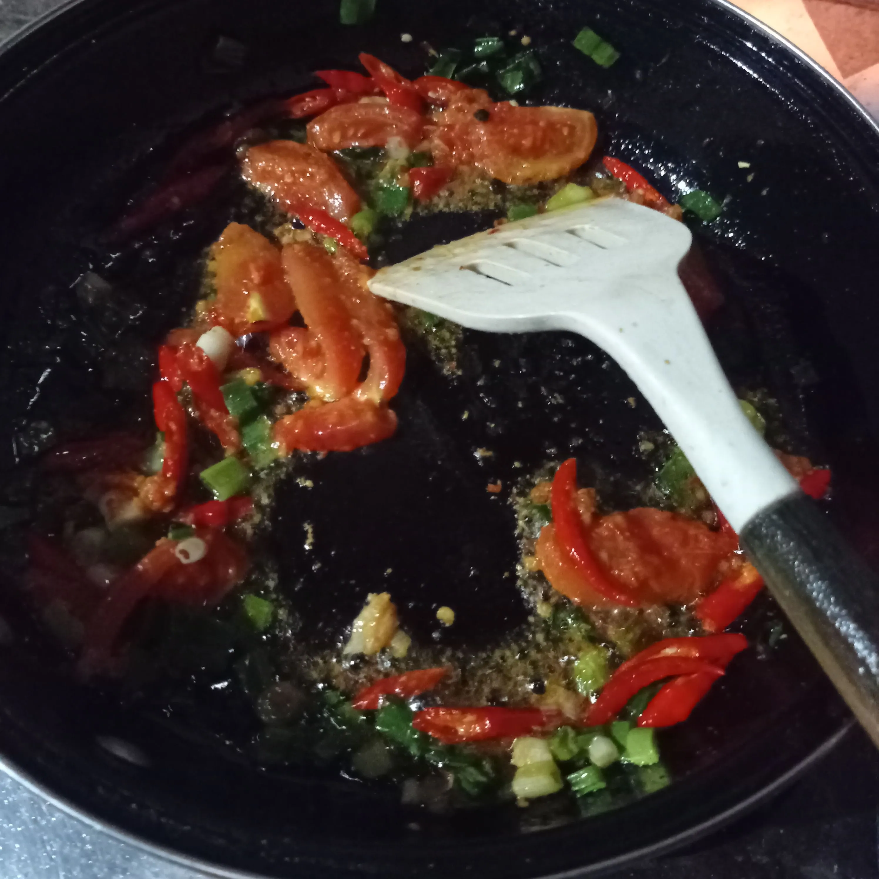 Step 3 Tumis Labu Siam Tempe Saus Tiram