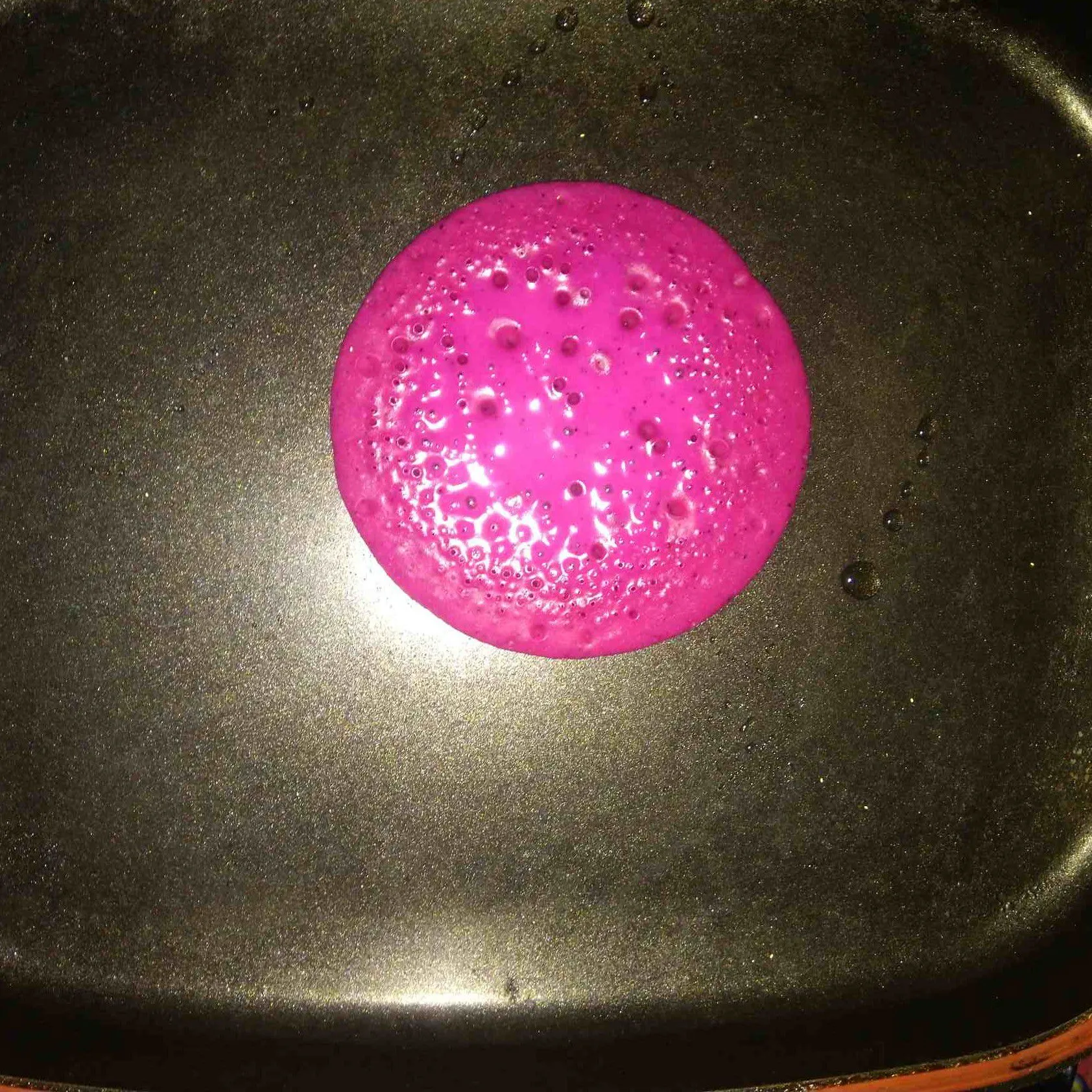 Step 3 Pancake Buah Naga