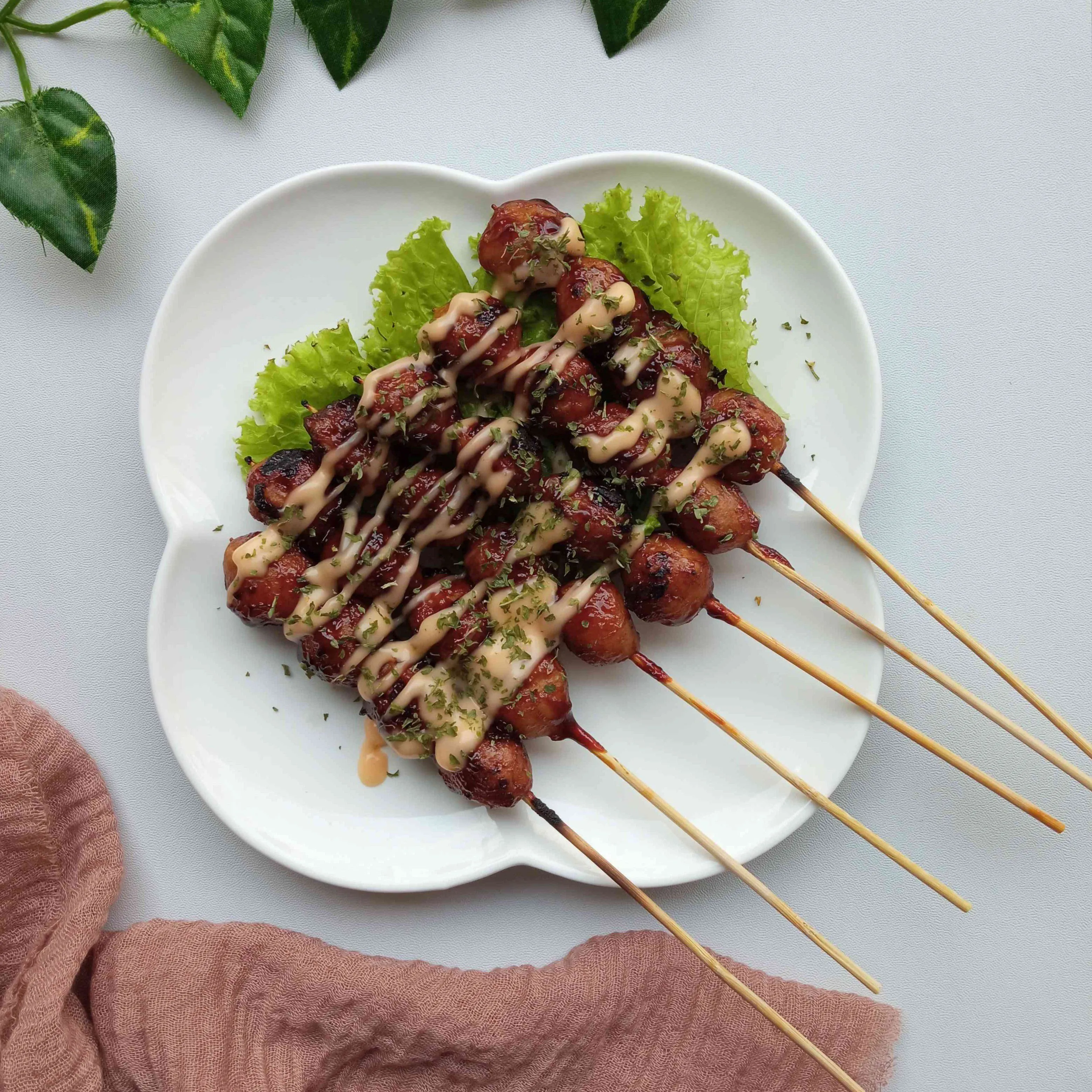 Bakso Bakar Mayo Parsley