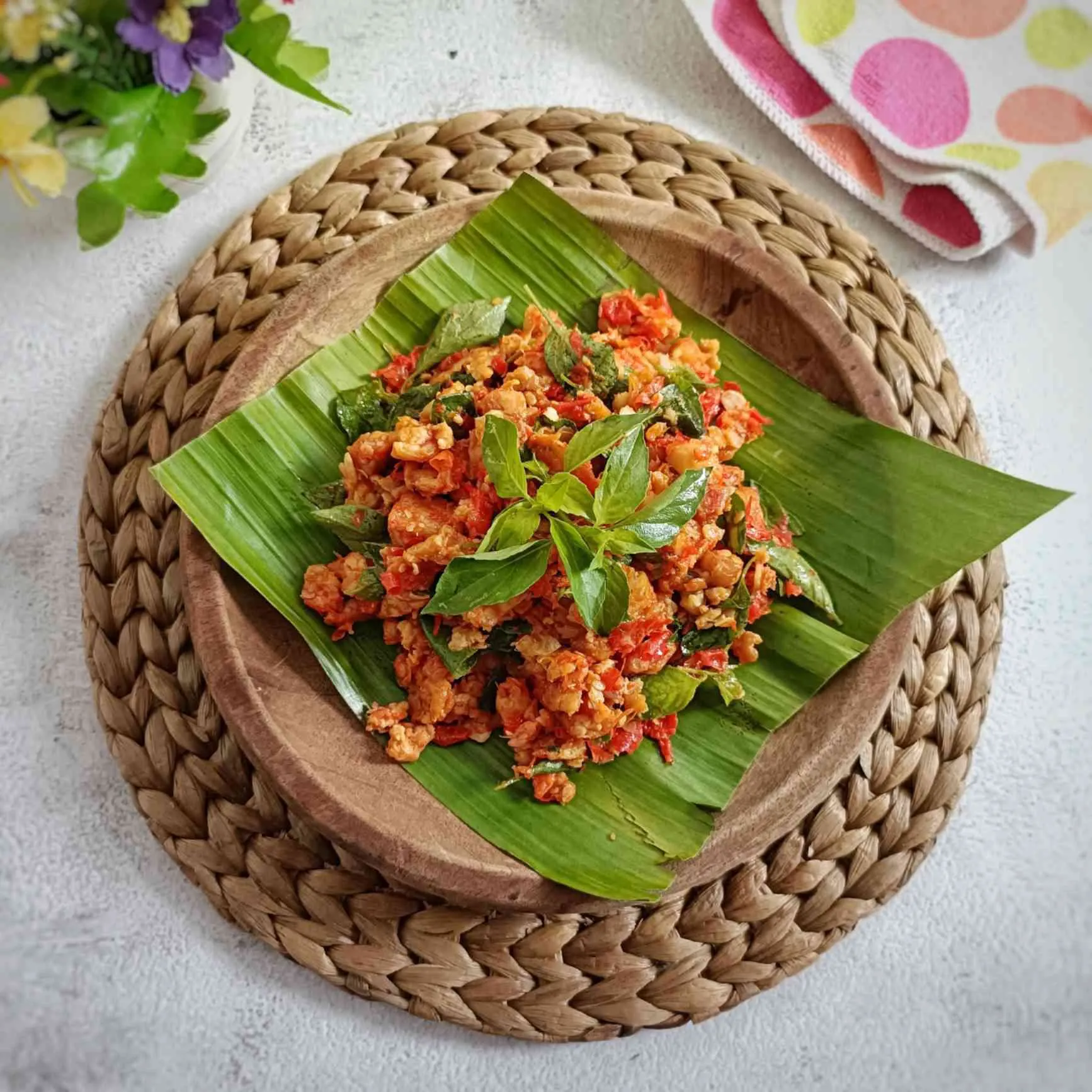 Sambel Tempe Kemangi