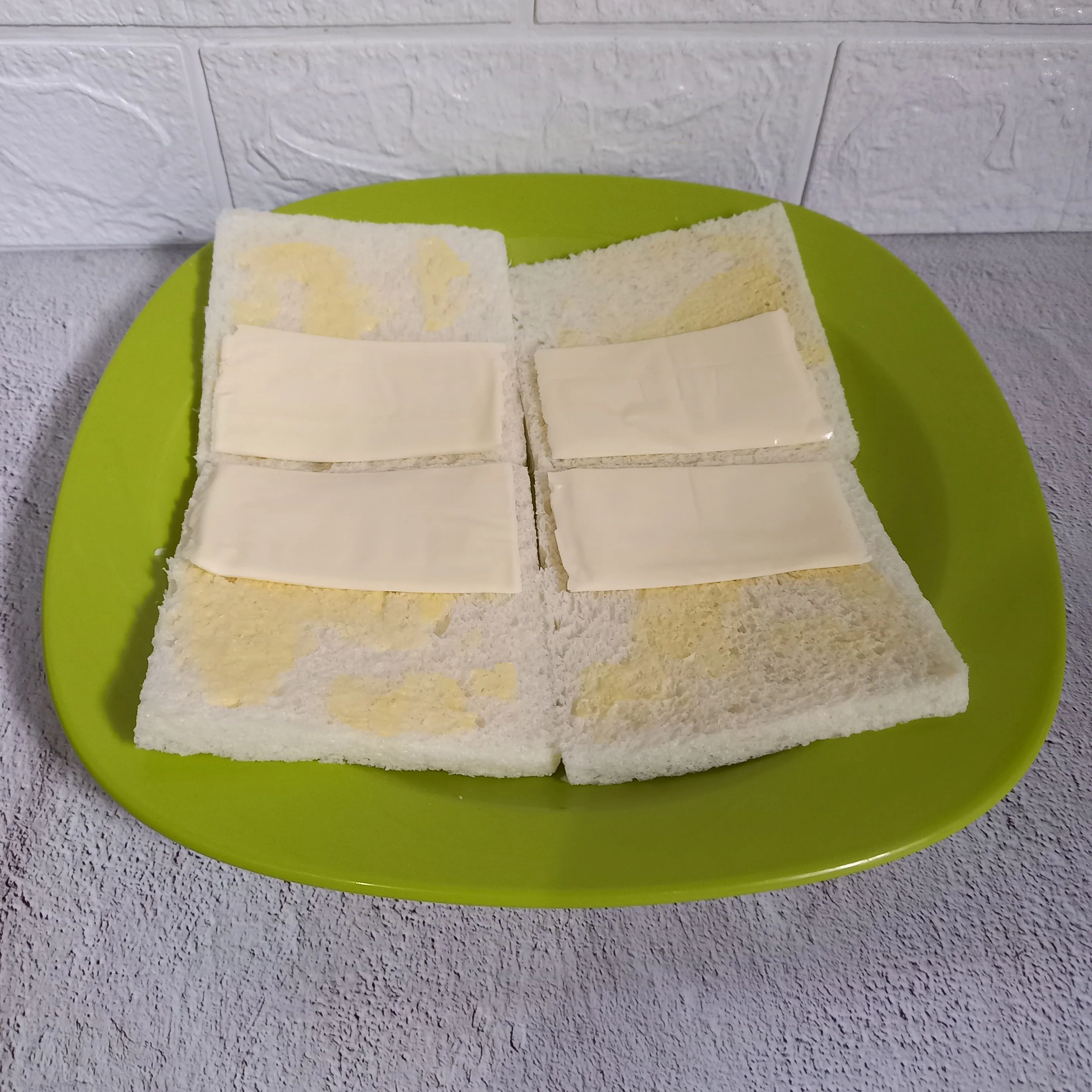 Step 2 Roti Kukus Isi Pisang Keju Coklat