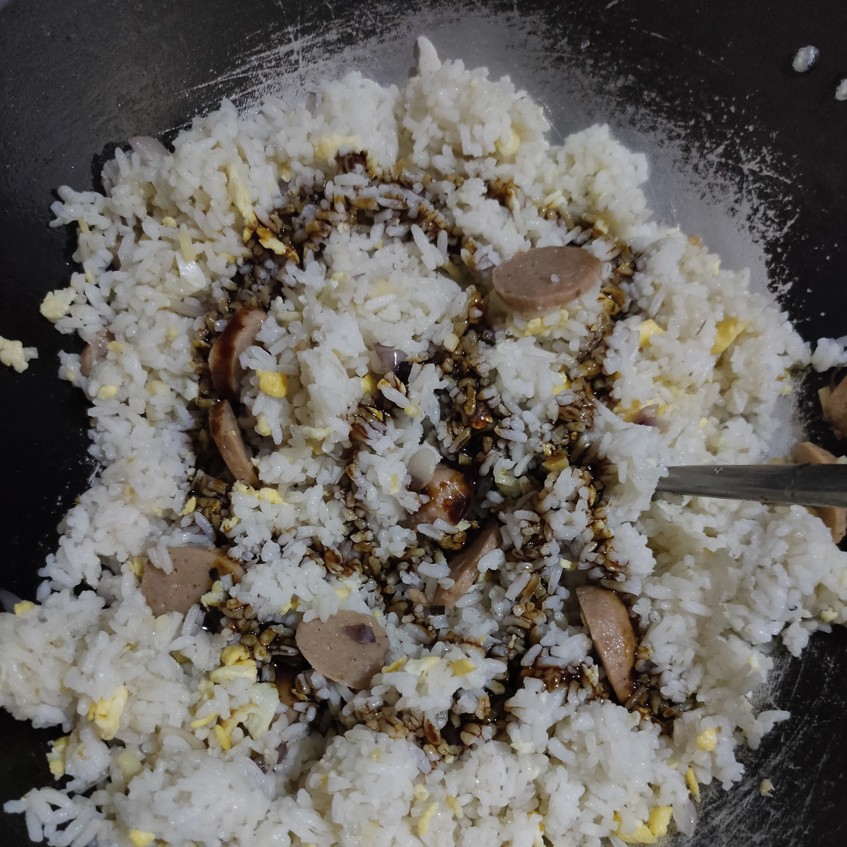 Step 5 Nasi Goreng Bakso
