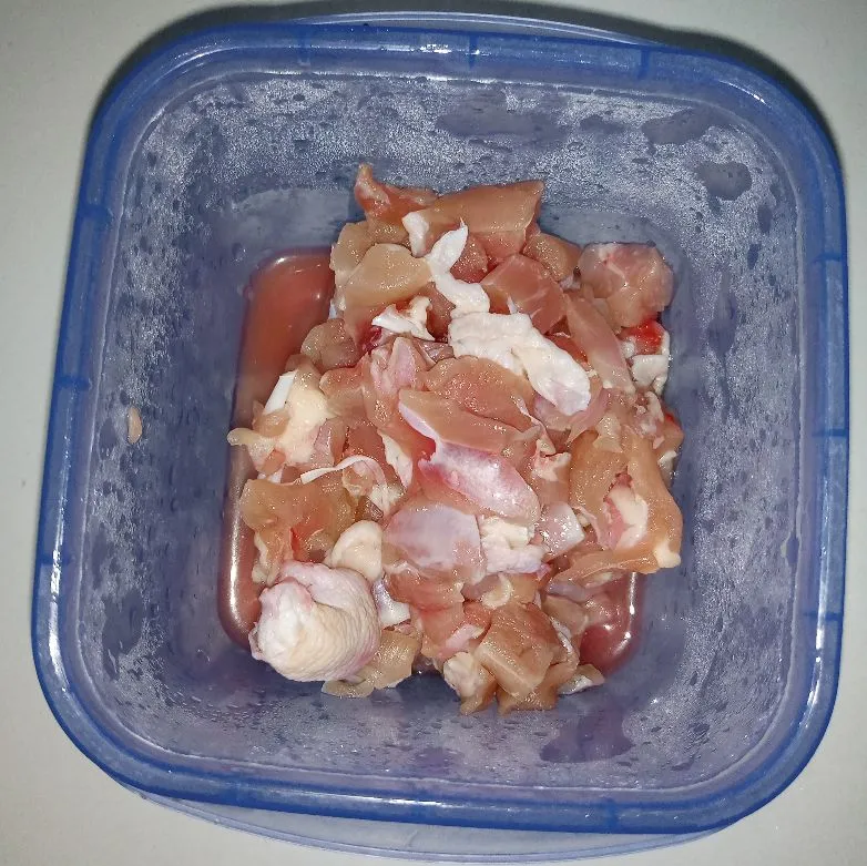 Step 1 Spaghetti Ayam Kecap