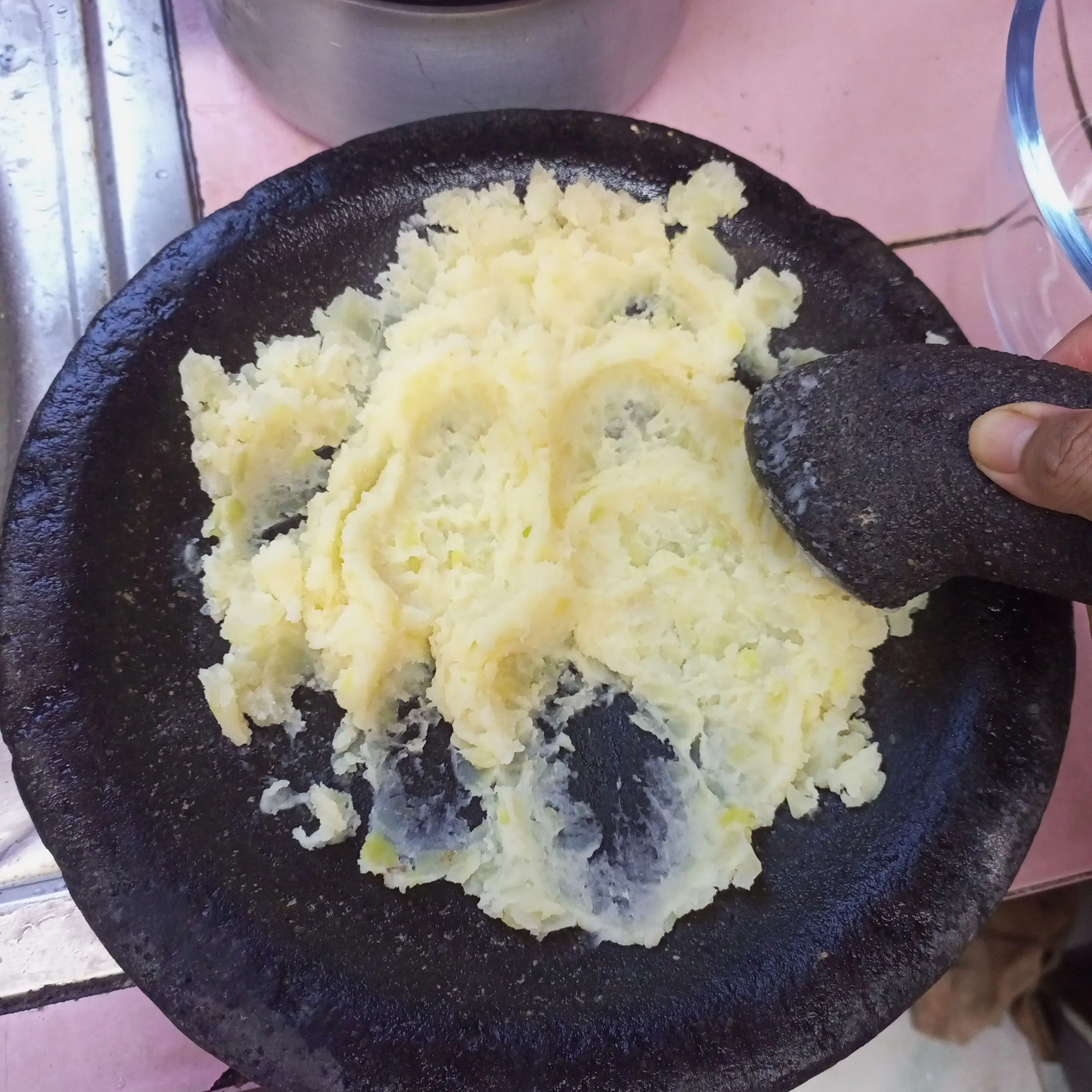 Step 1 Kentang goreng crispy