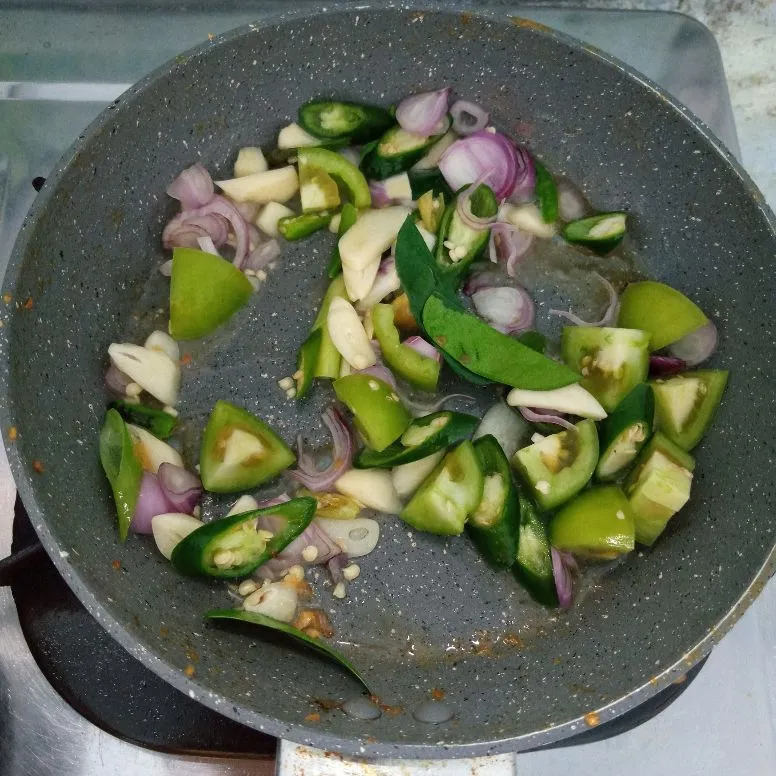 Step 2 Cumi Cabai Hijau