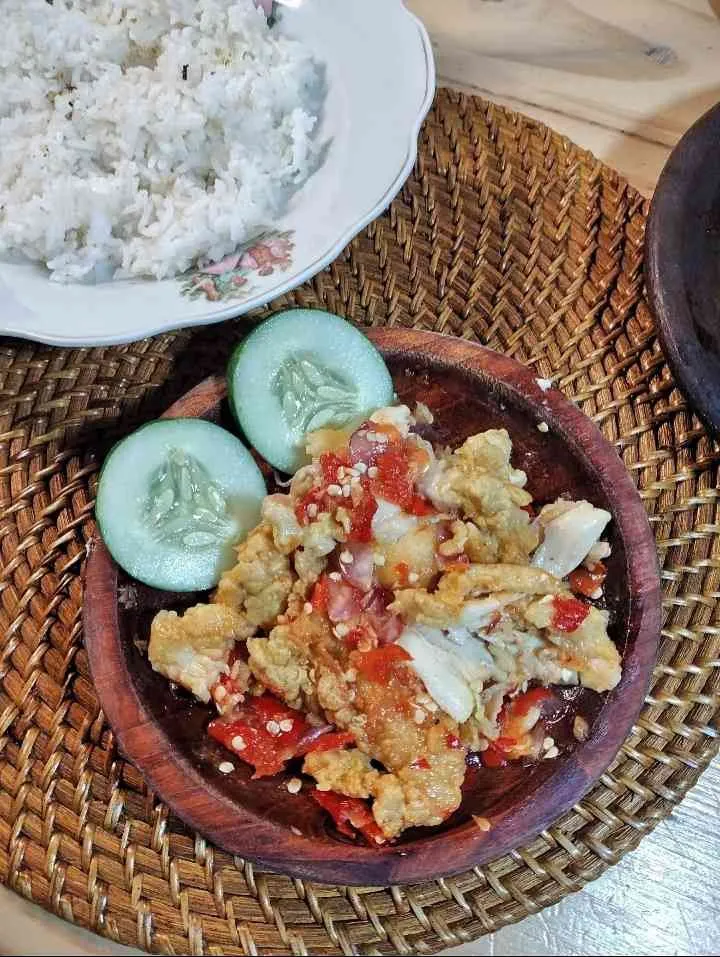 Ayam Tepung Sambal Penyet