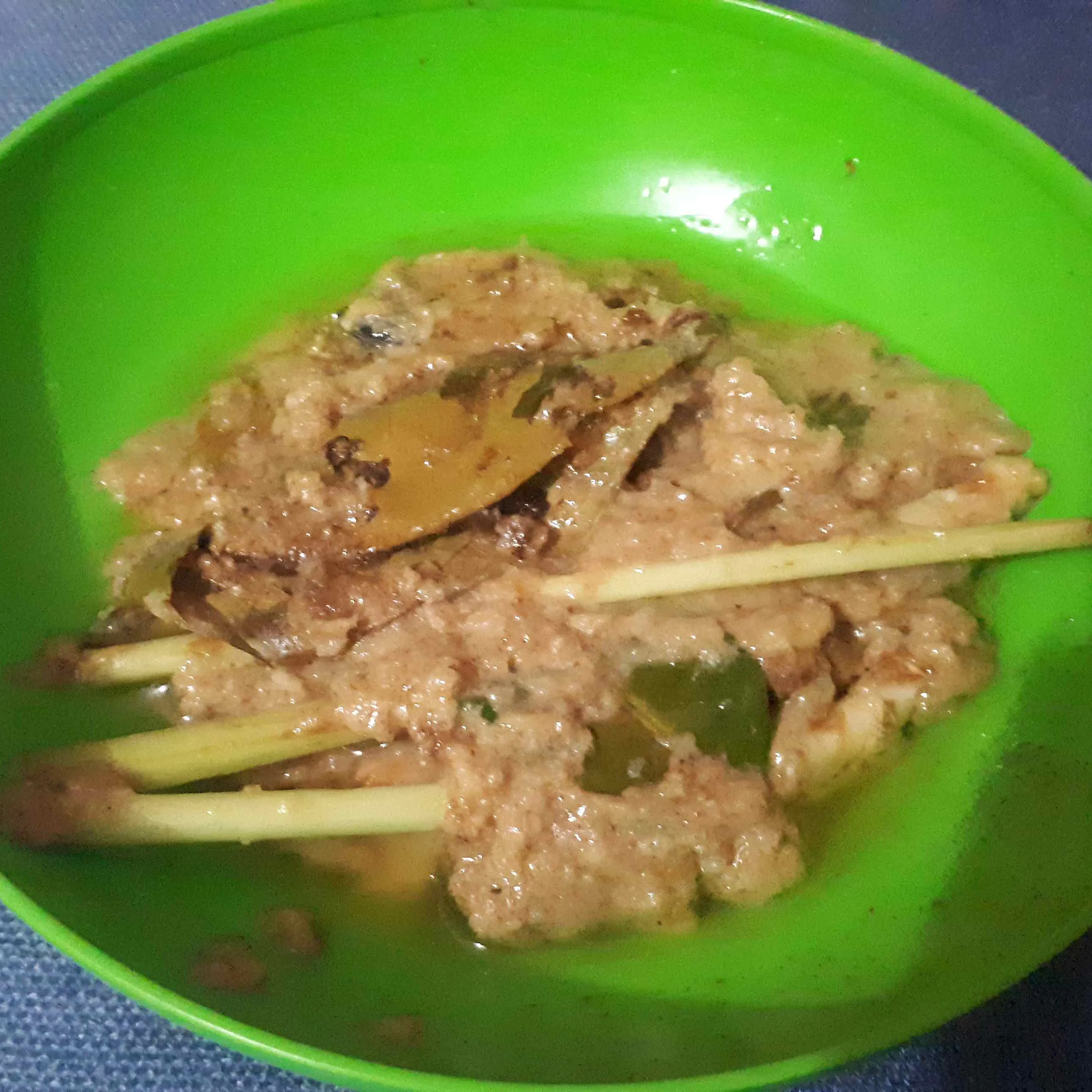 Step 2 Soto ayam santan medan
