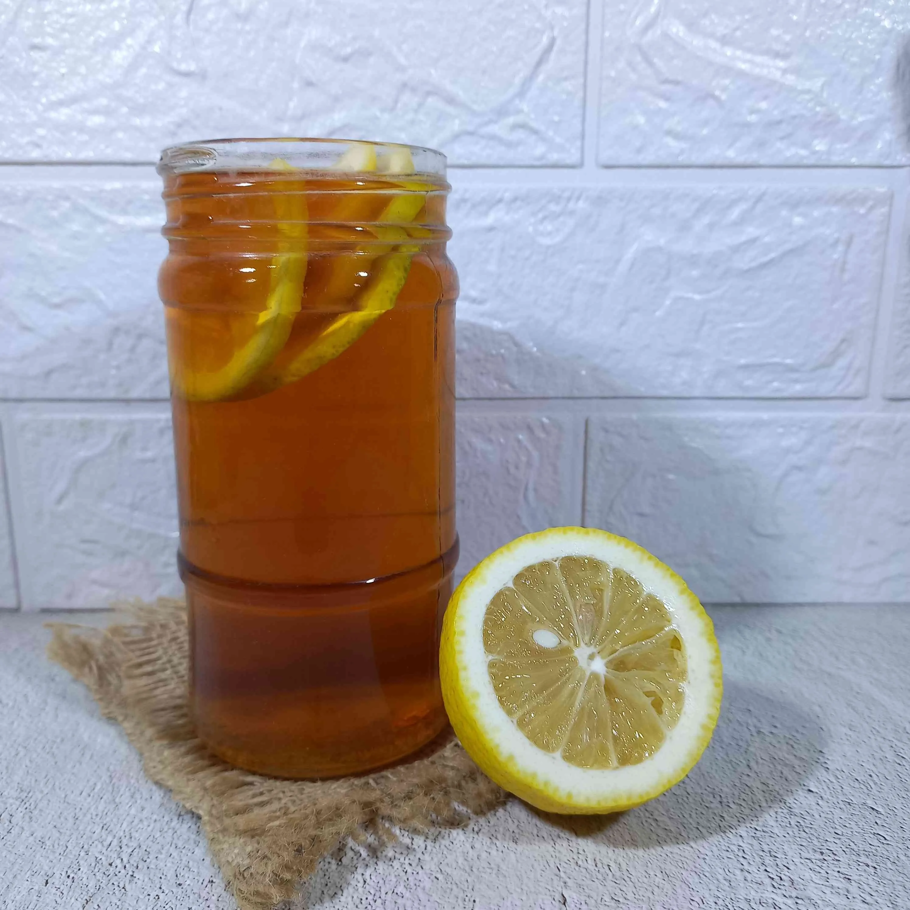 Lemon Tea Gula Batu