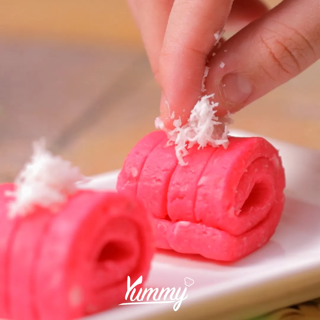 Step 5 Getuk Lindri Merah Putih
