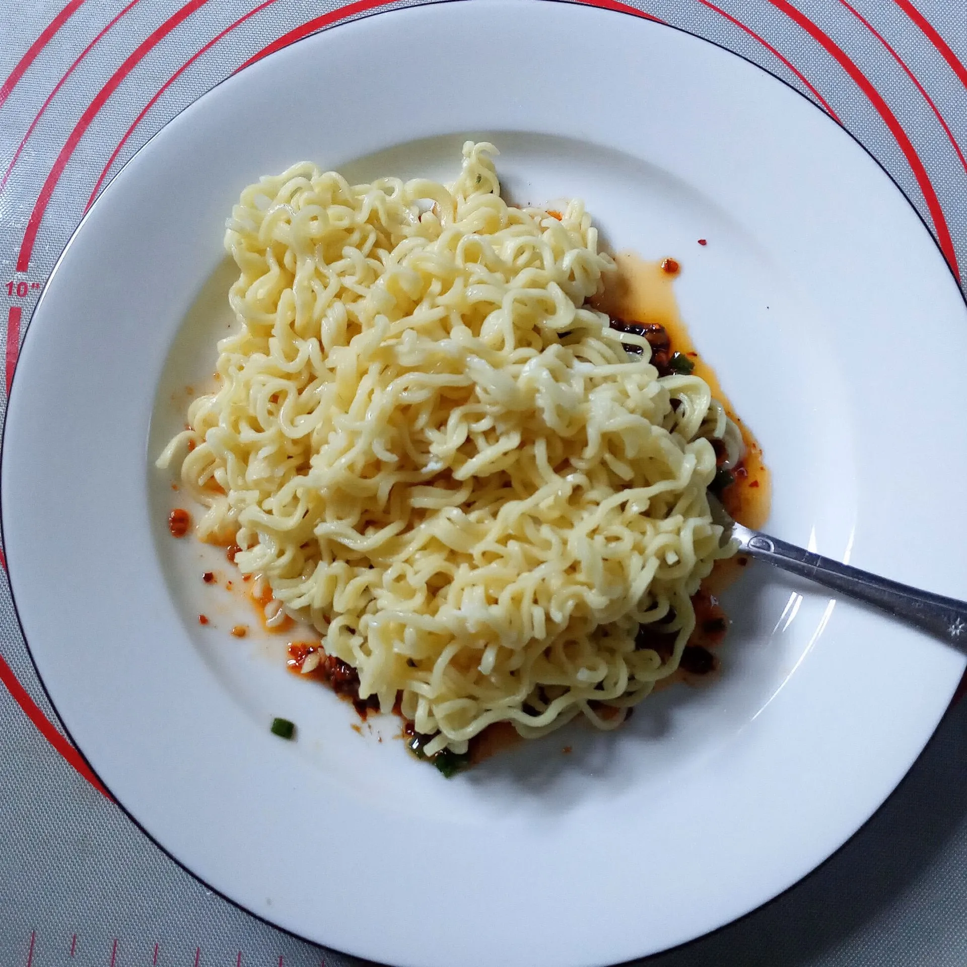 Step 5 Garlic Chili Oil Noodles