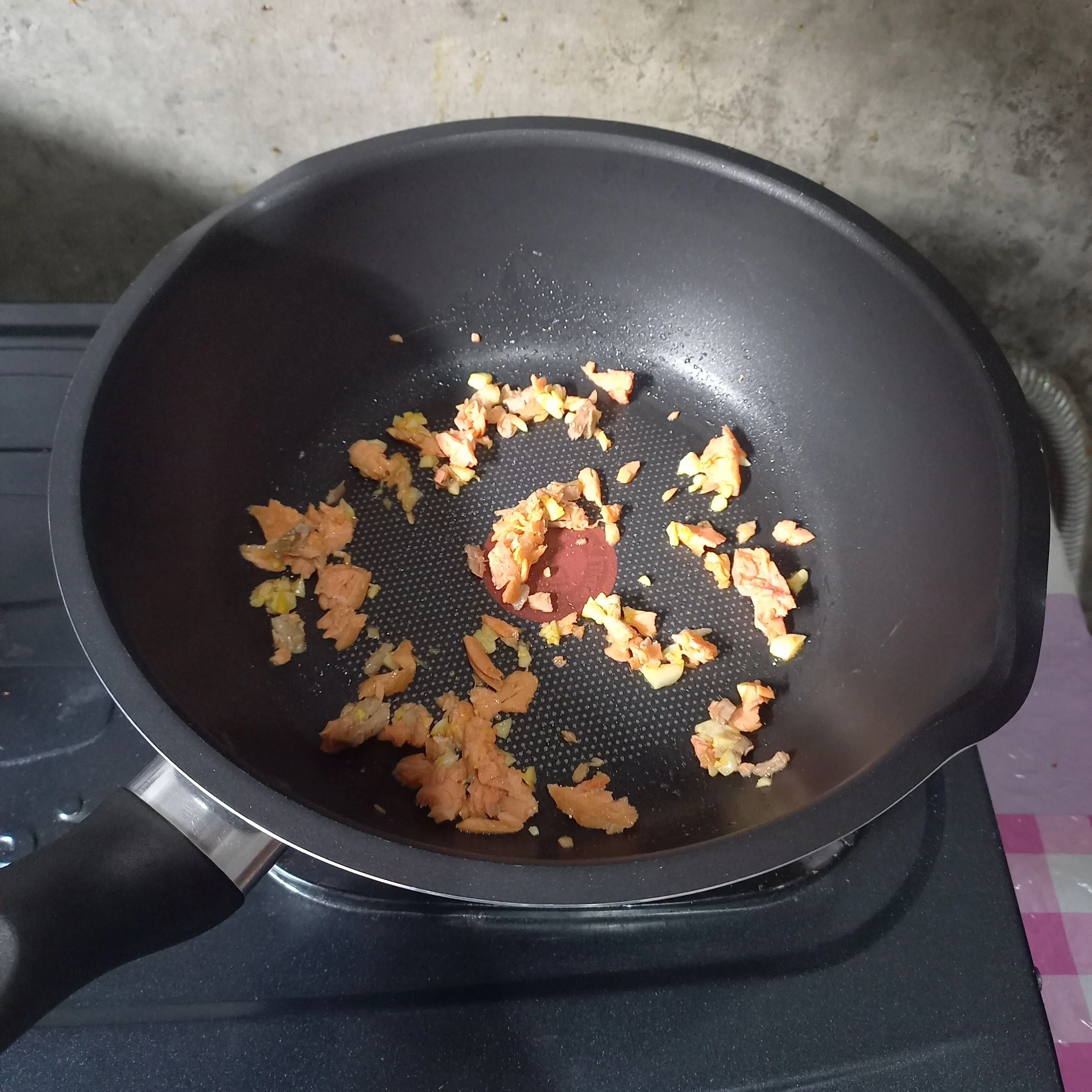 Step 2 Salmon Fried Rice