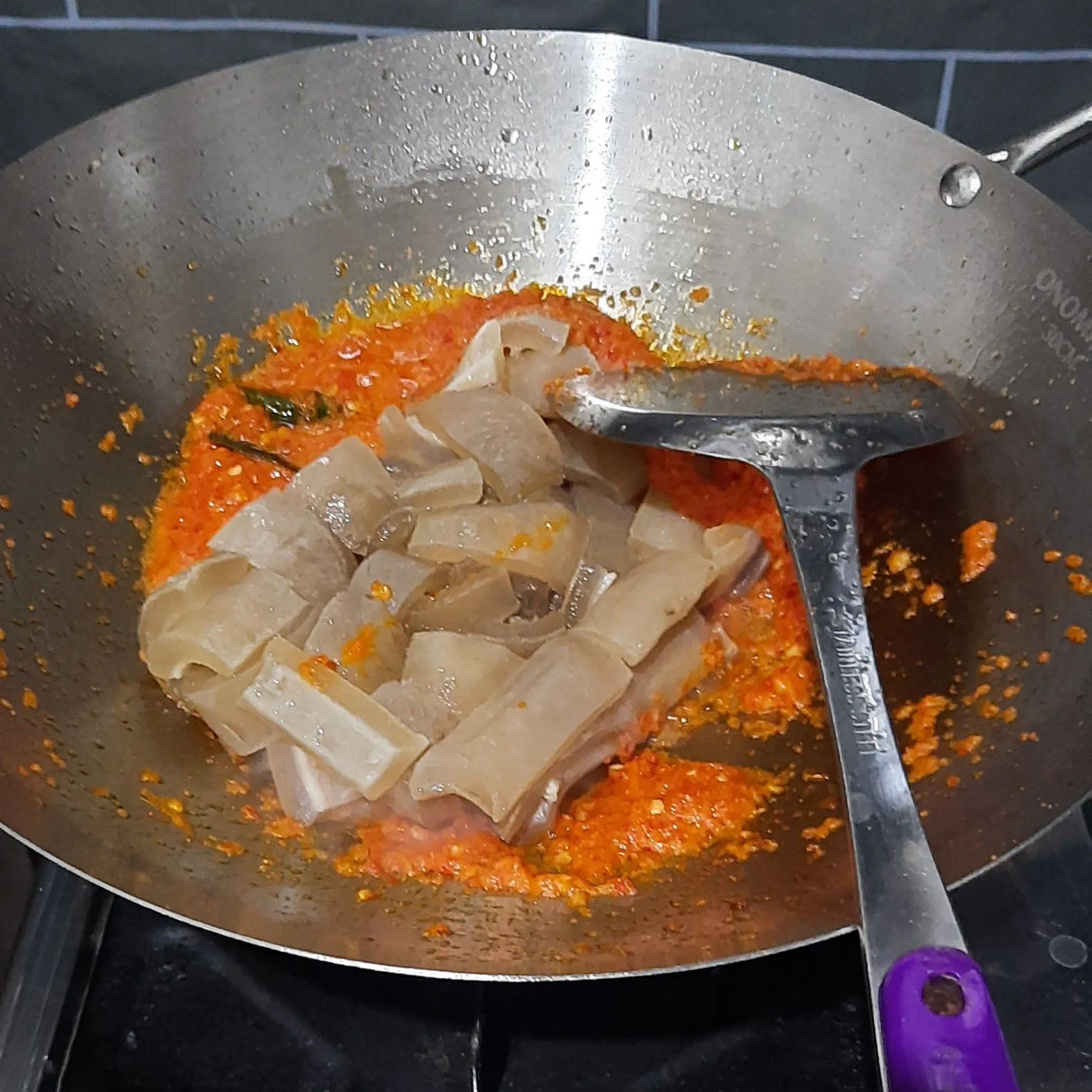 Step 3 Balado Kulit Sapi