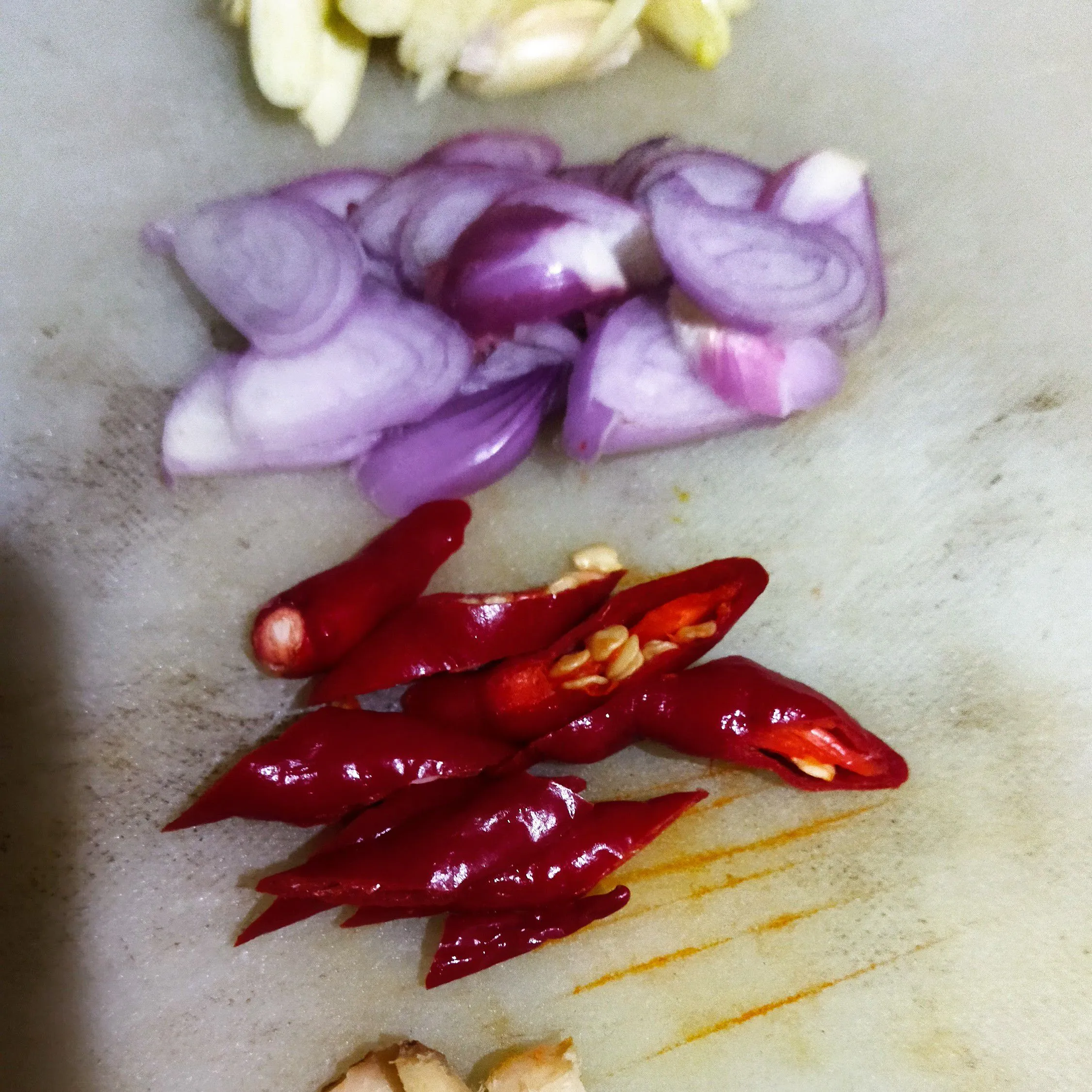 Step 1 Tumis Jagung Muda