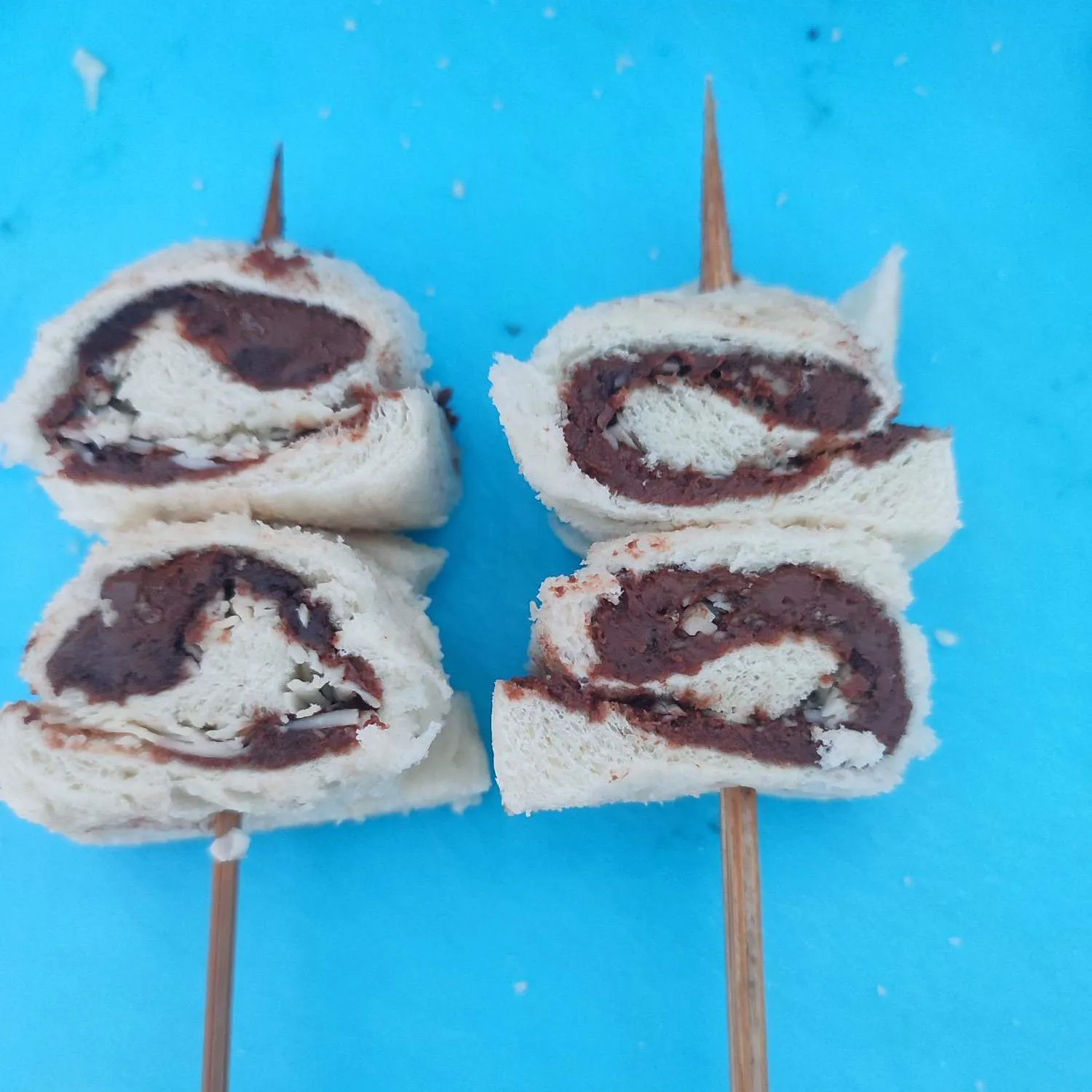 Step 4 Roti Tawar Gulung Bakar