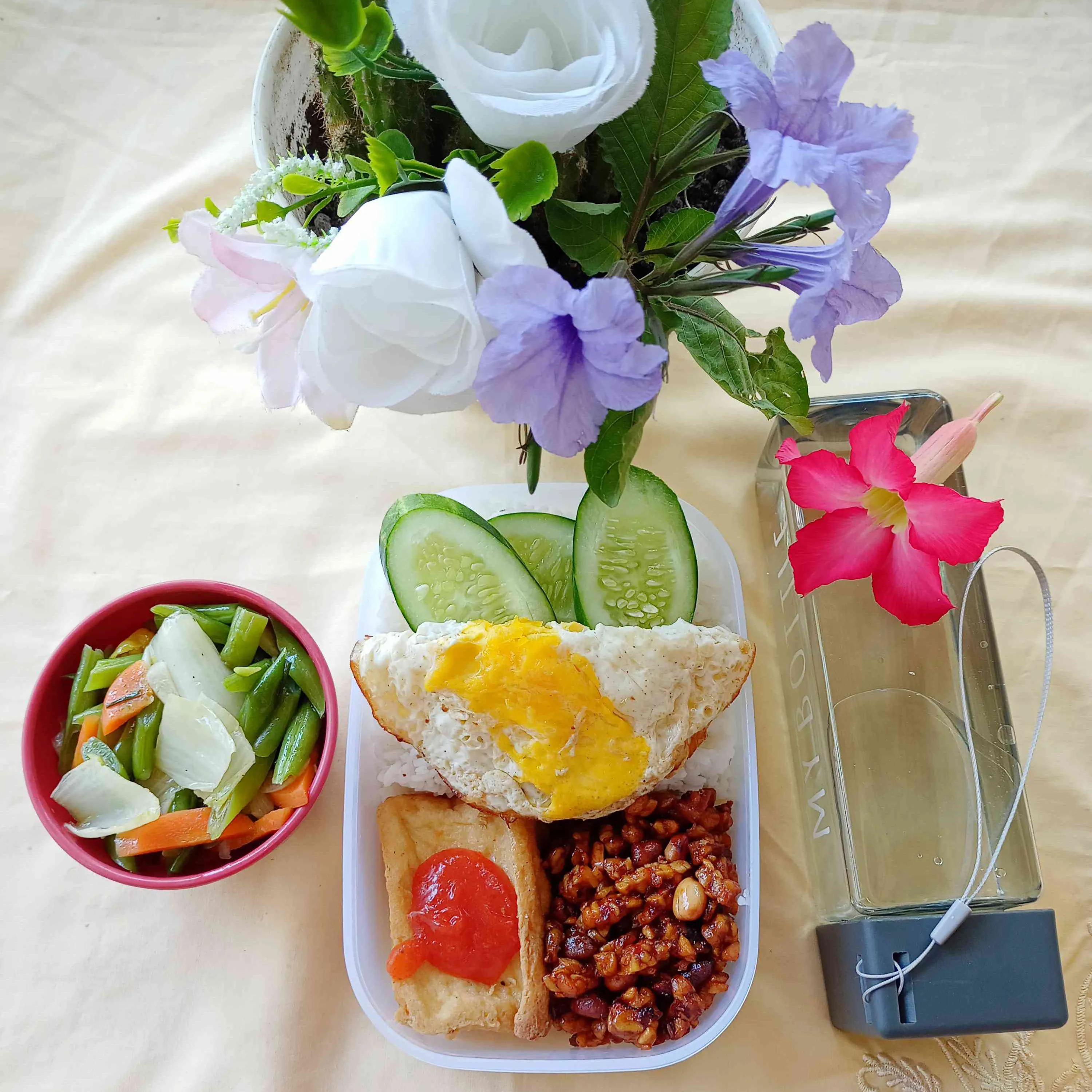 Nasi Kering Tempe