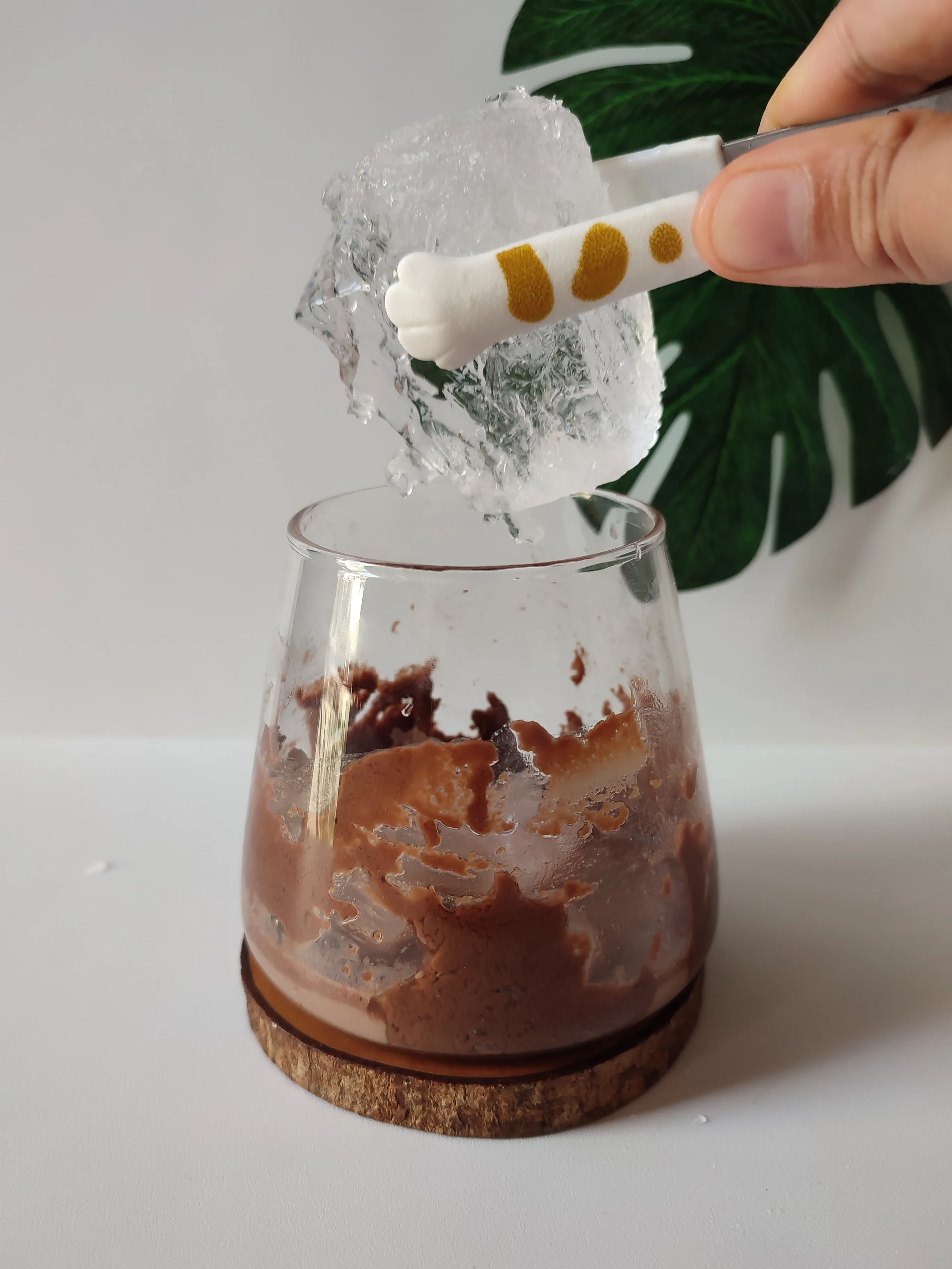 Step 4 Es Coklat Hazelnut