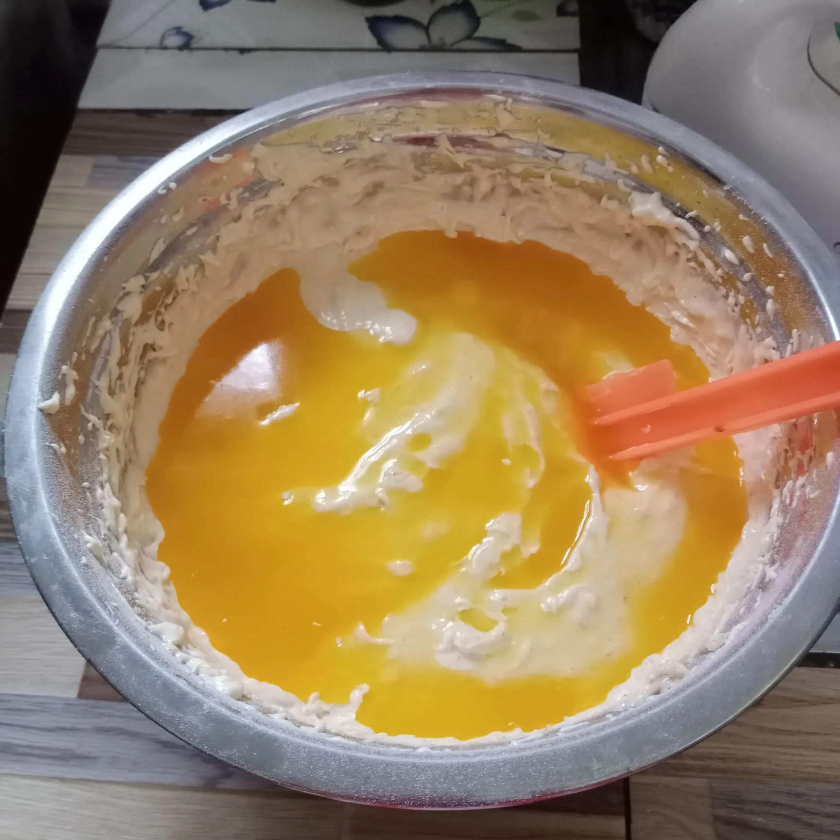 Step 6 Cake Pisang Kayumanis