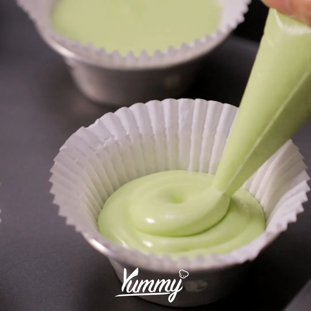 Step 4 Bolu Kukus Mekar Jeruk Pandan