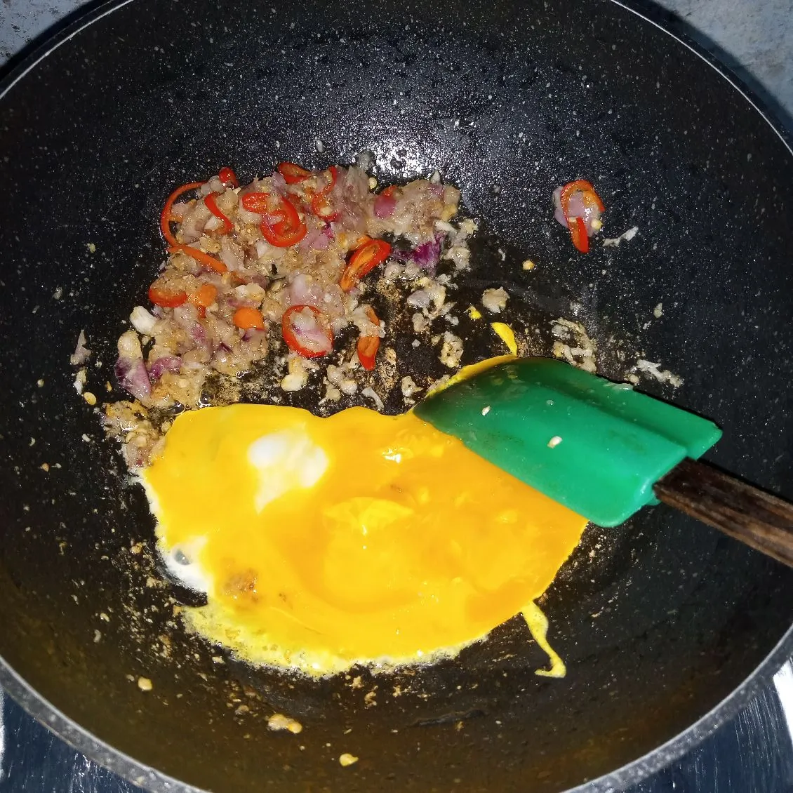 Step 2 Bihun Goreng Bakso Sawi