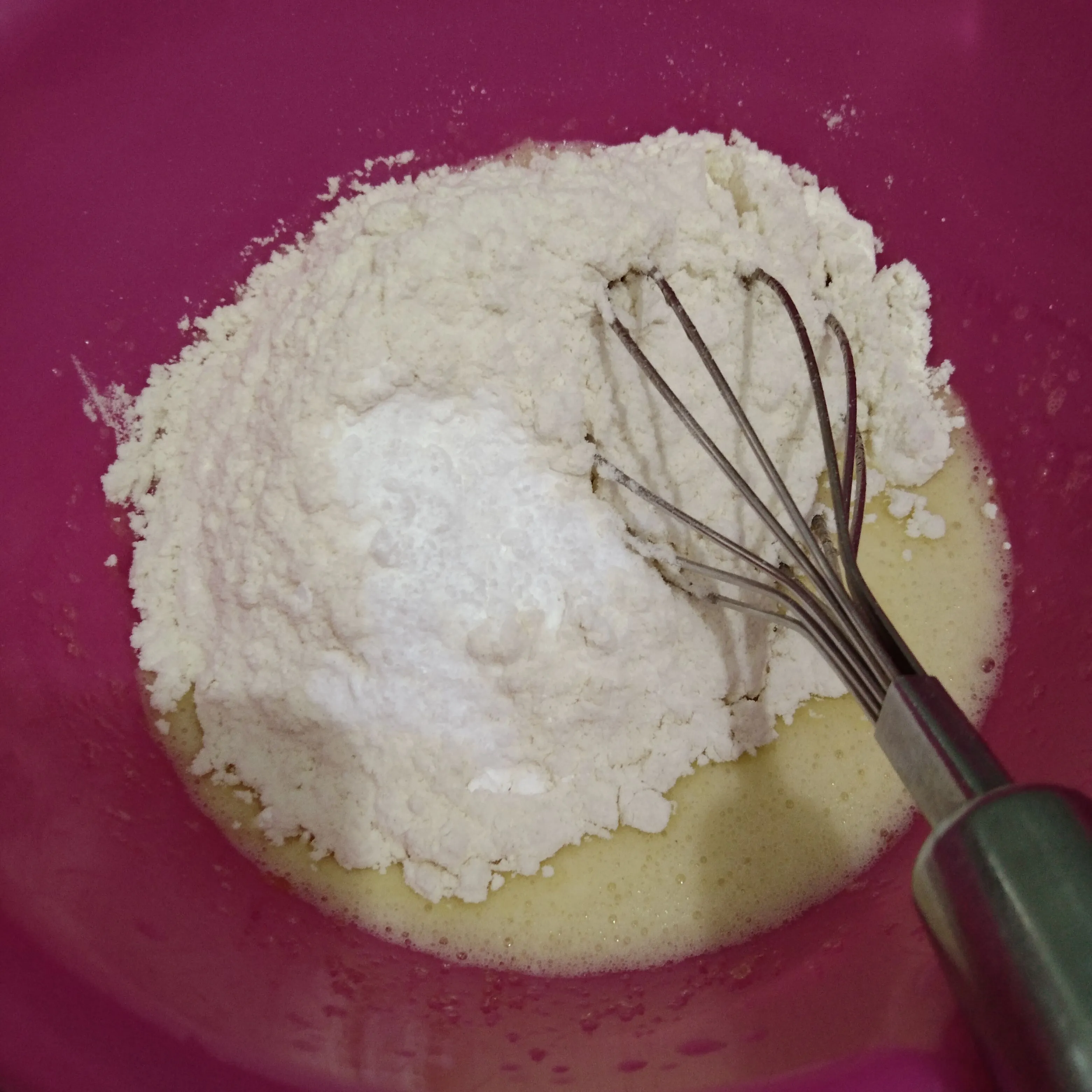 Step 3 Bolu Kukus Pisang