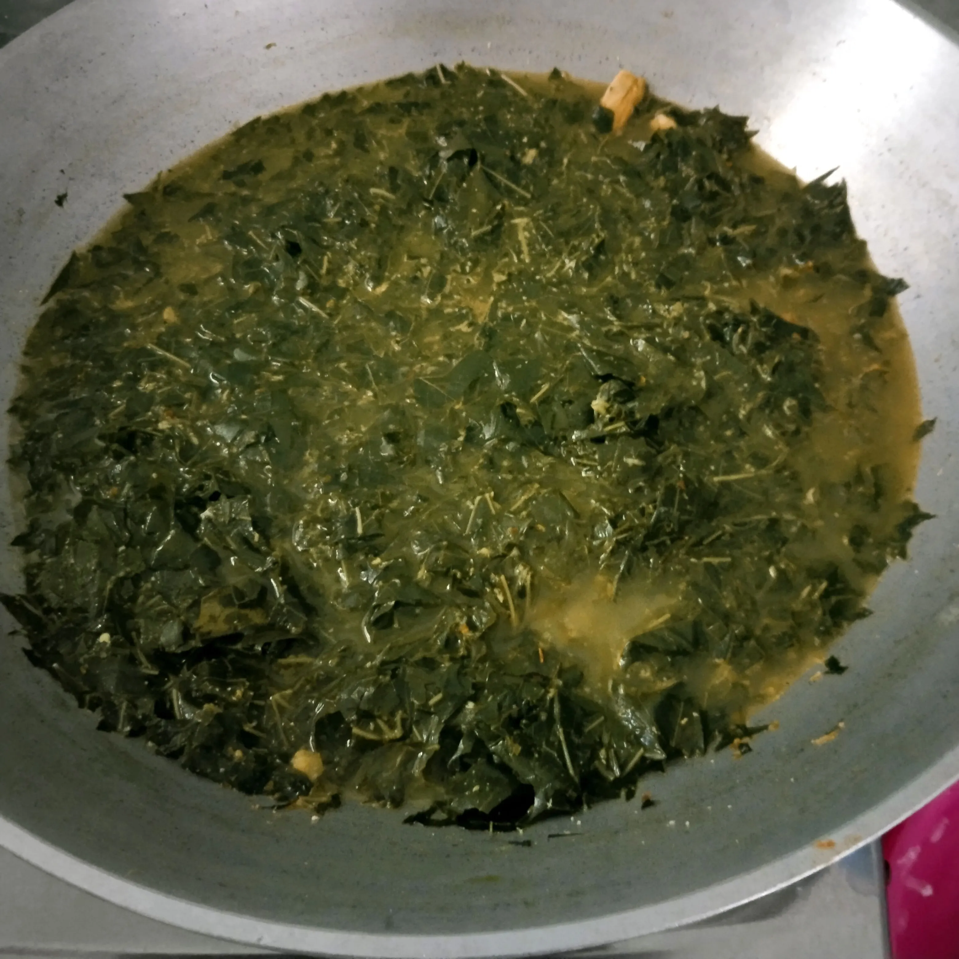 Step 5 Gulai Daun Singkong