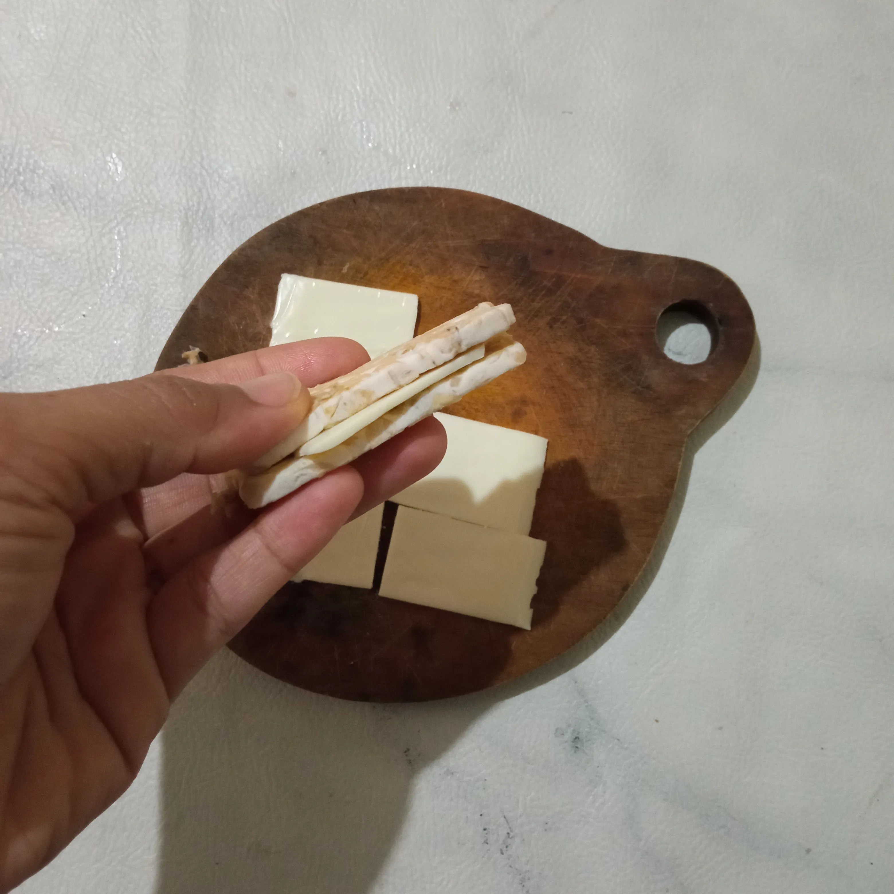 Step 3 Tempe Lapis Keju Crispy