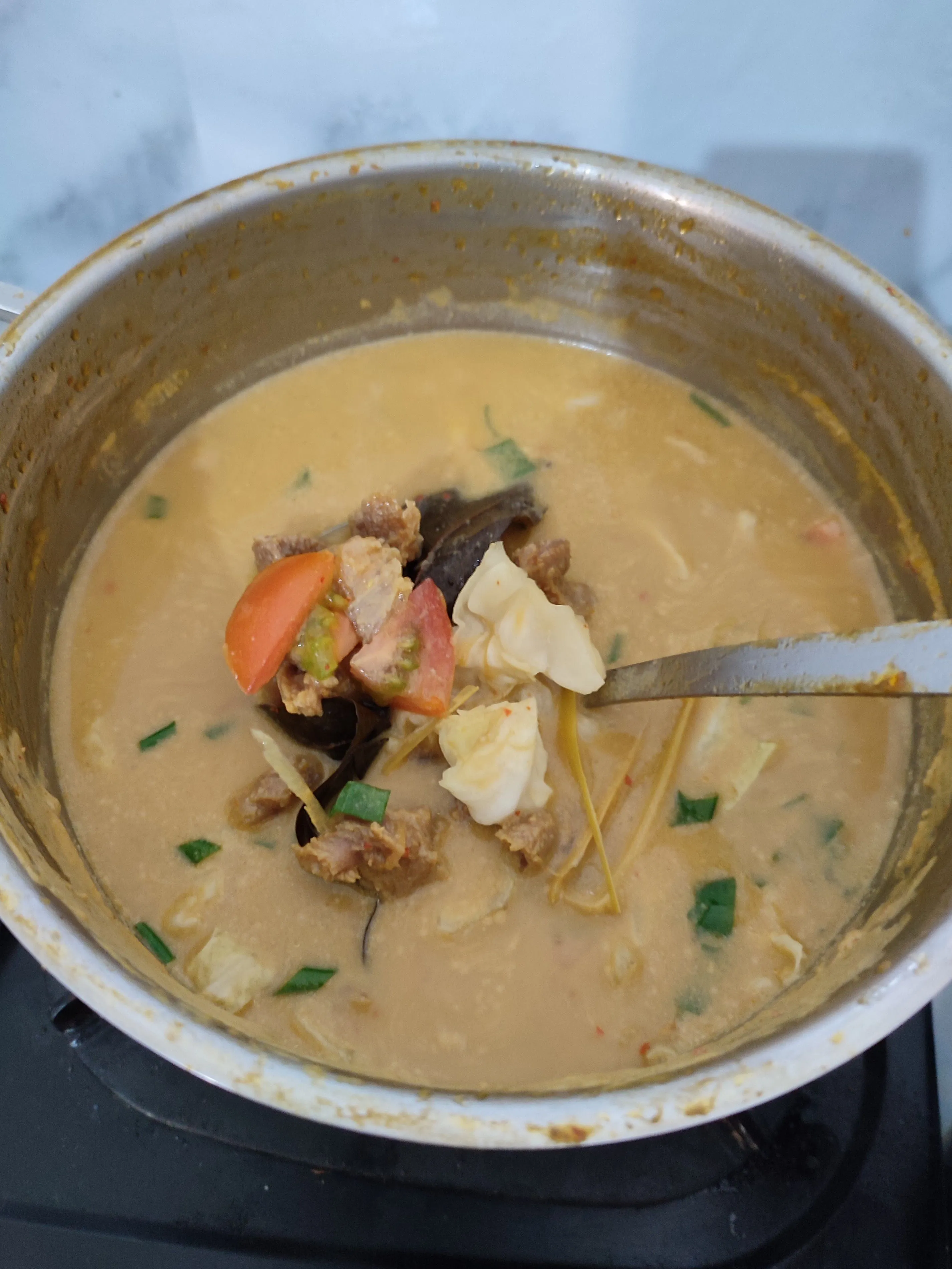 Step 5 Tongseng Daging Kuah Santan
