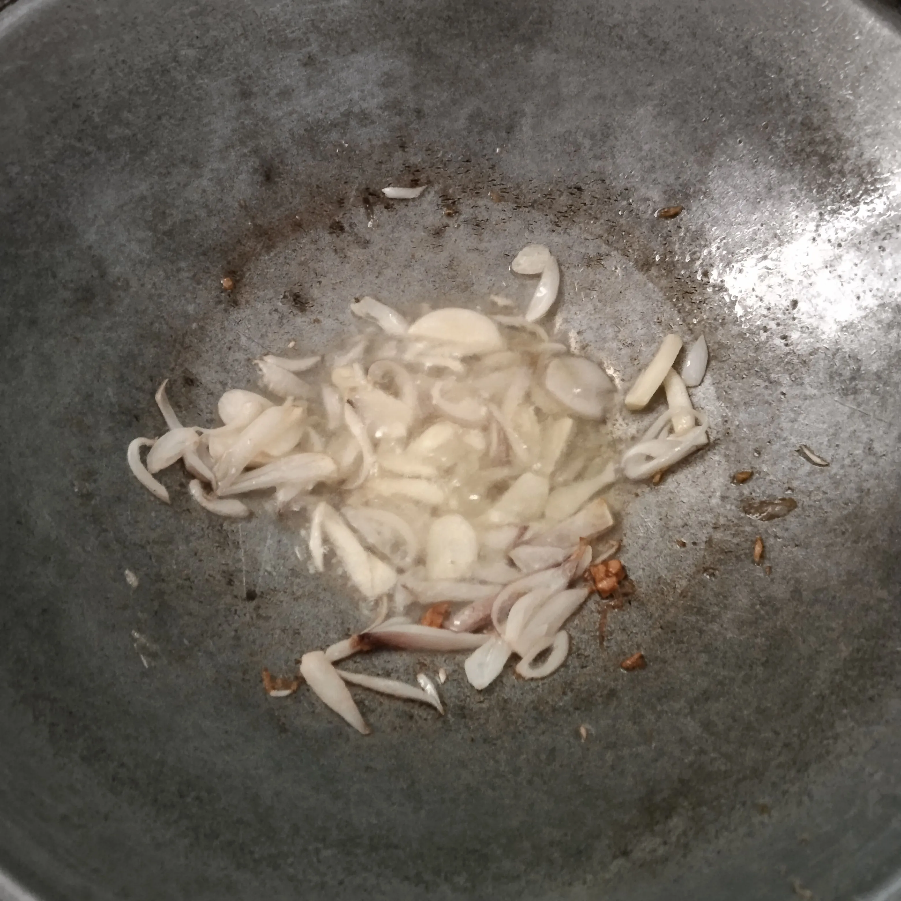 Step 3 Tumis Pete Teri