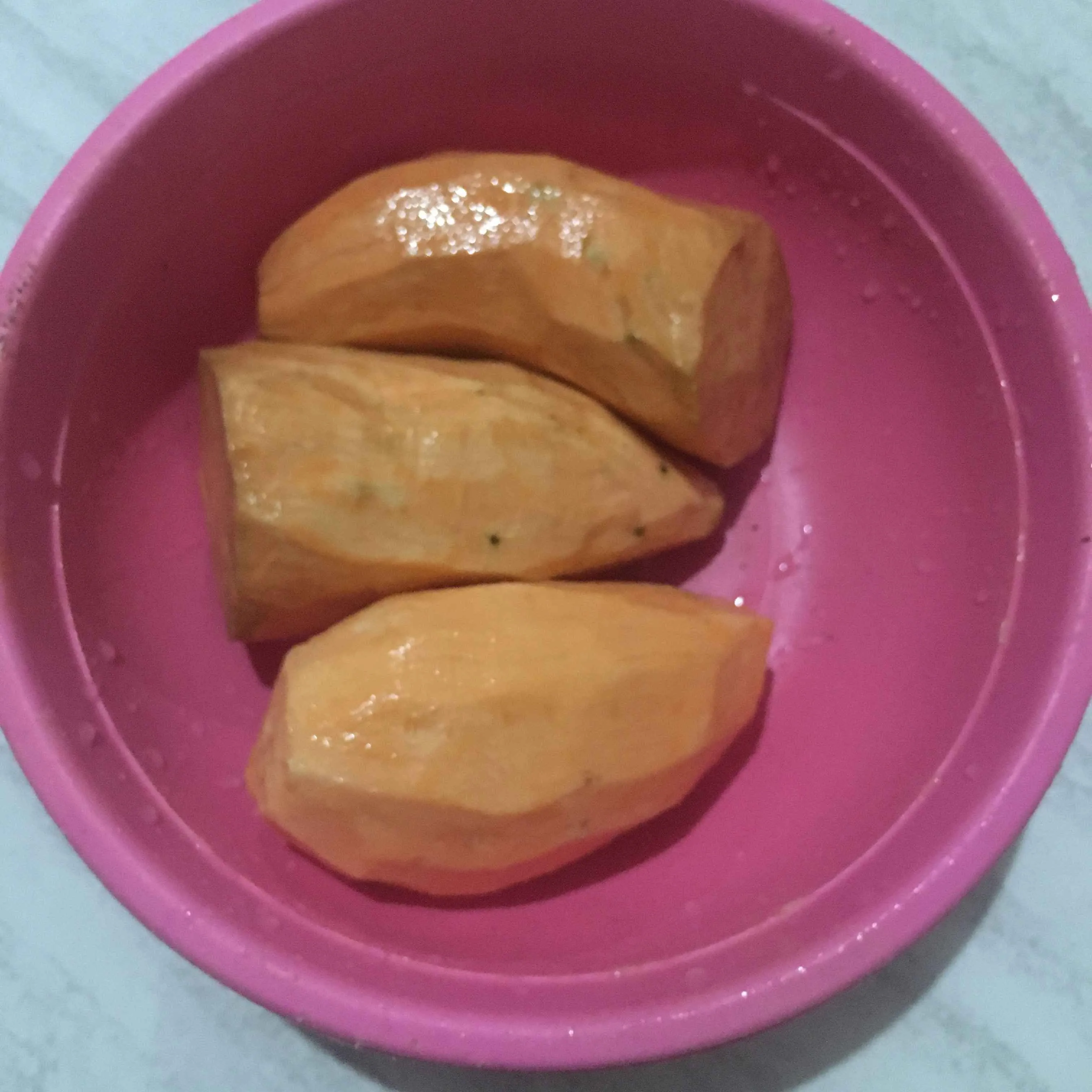 Step 1 Ubi Jalar Goreng Tepung