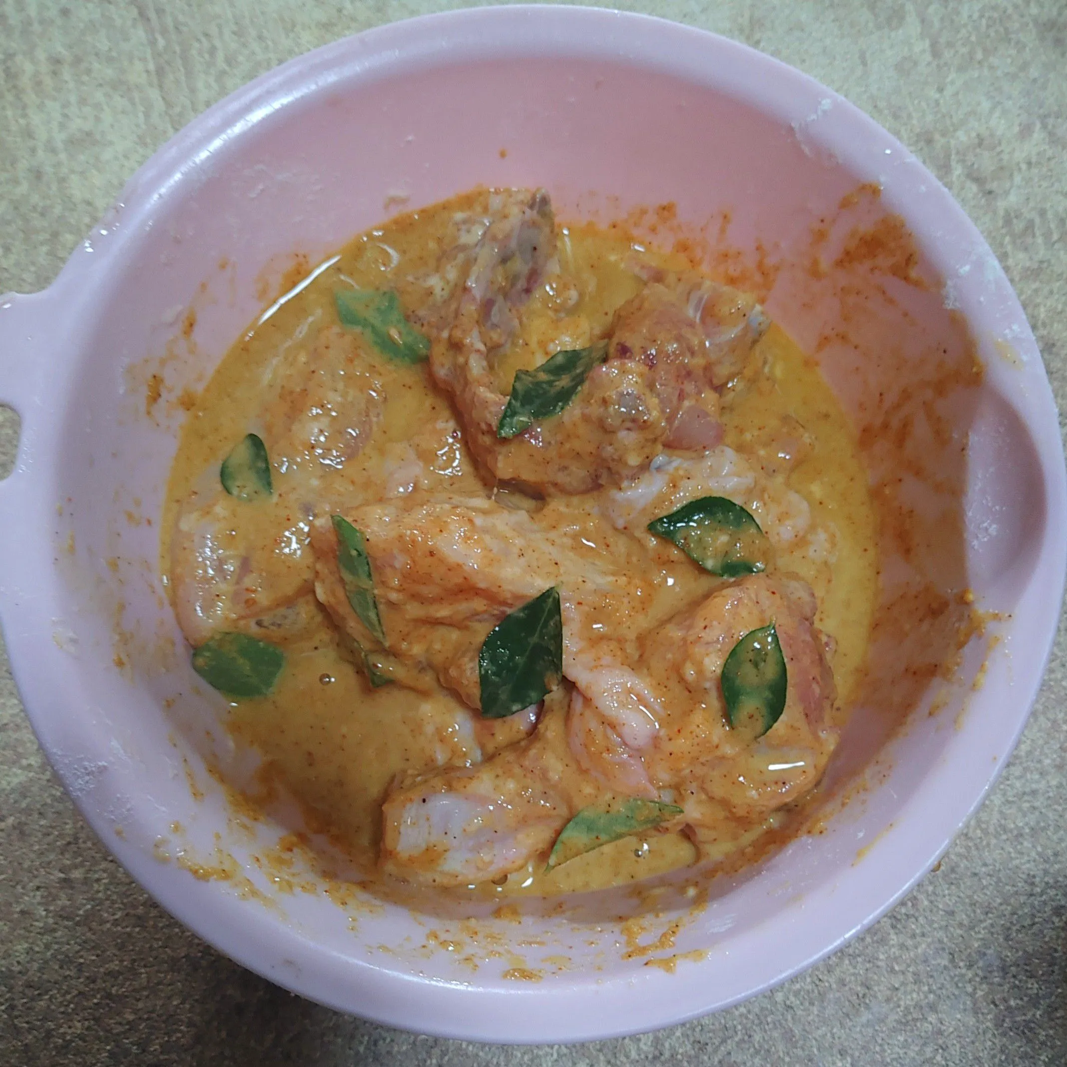 Step 4 Ayam Goreng Berempah