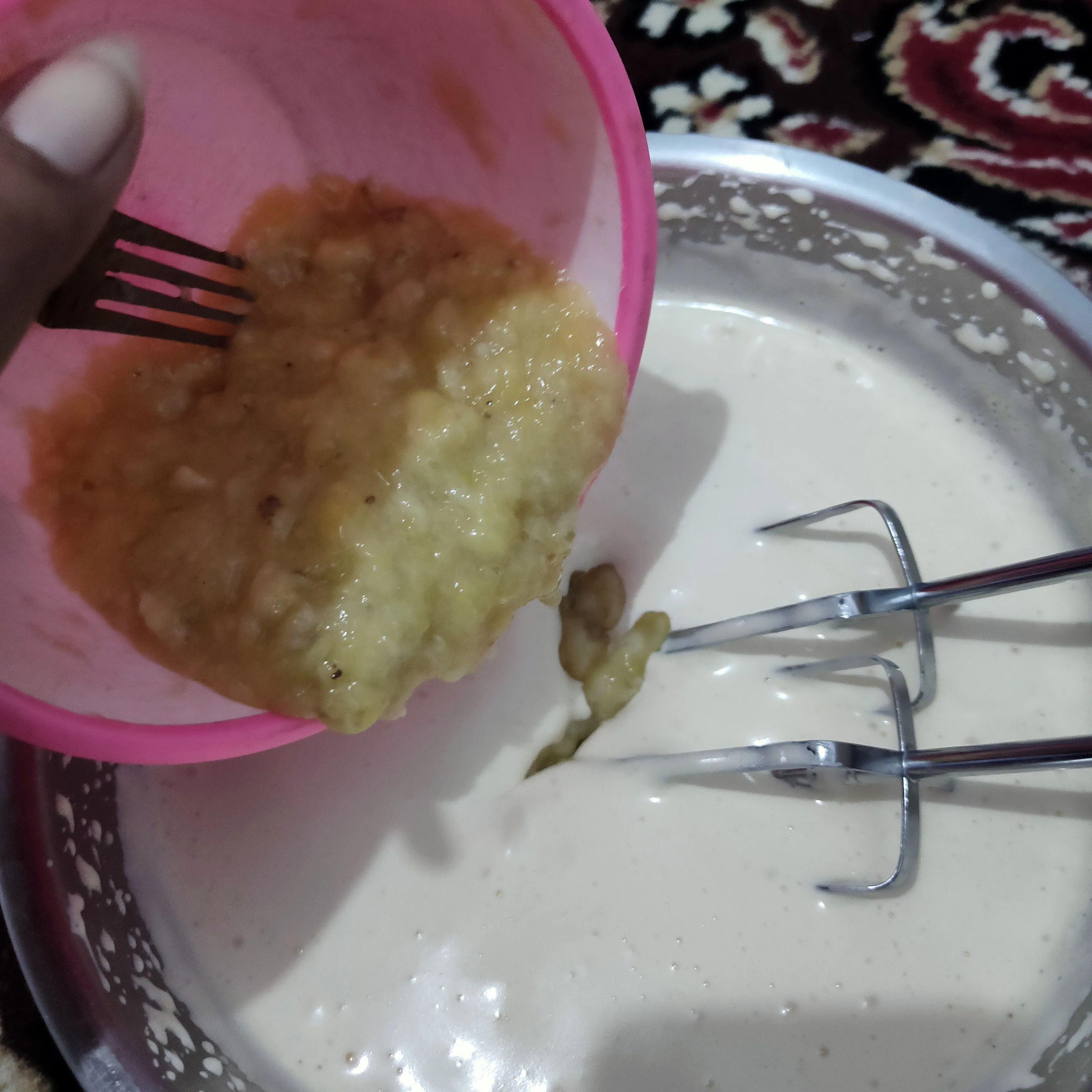 Step 3 Bolu Pisang Coklat