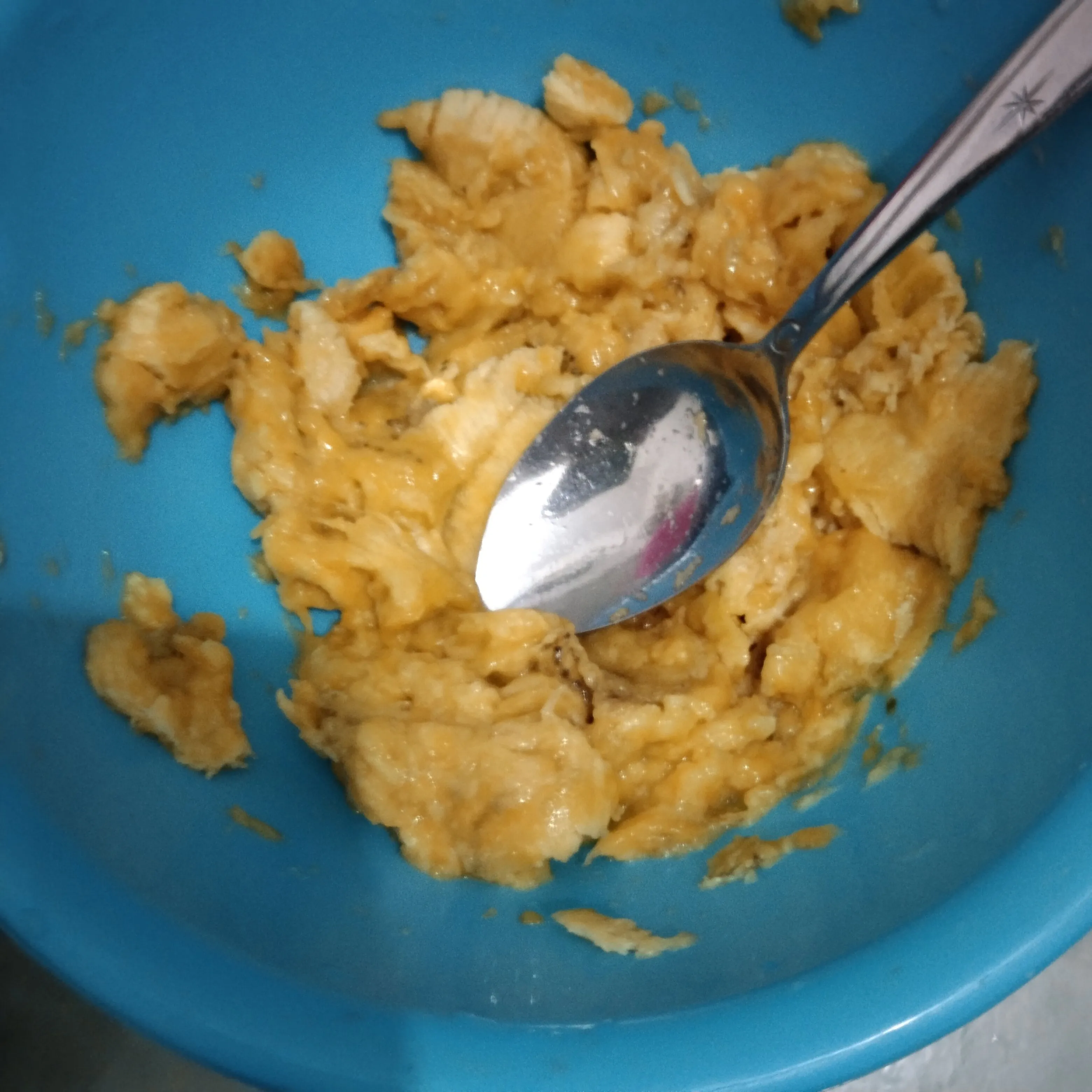 Step 1 Bolu Kukus Pisang