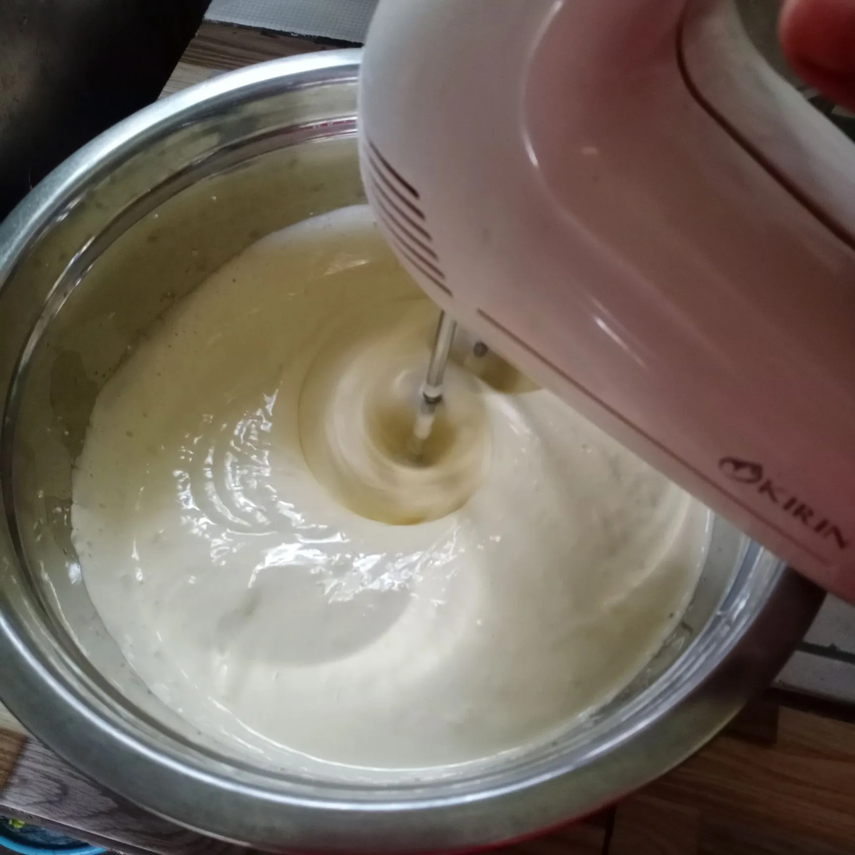 Step 3 Cake Pisang Kayumanis