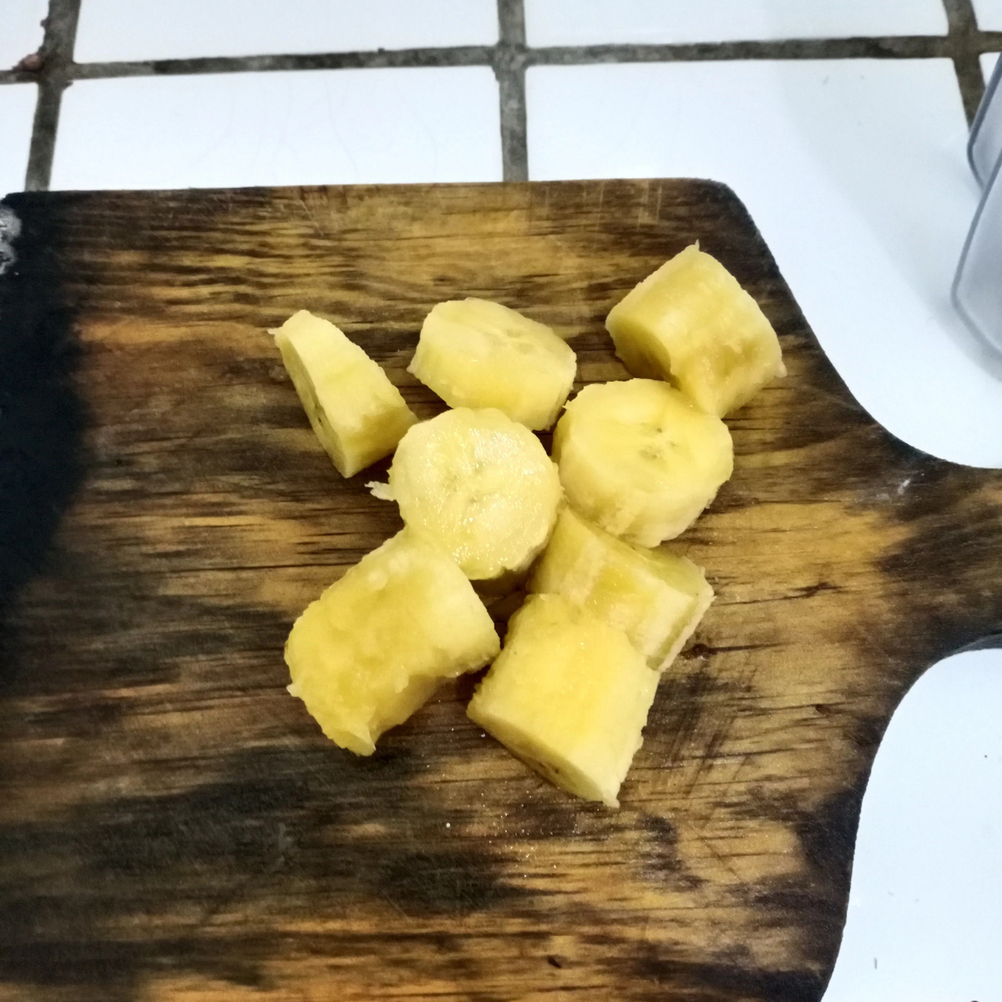 Step 1 Puding Pisang