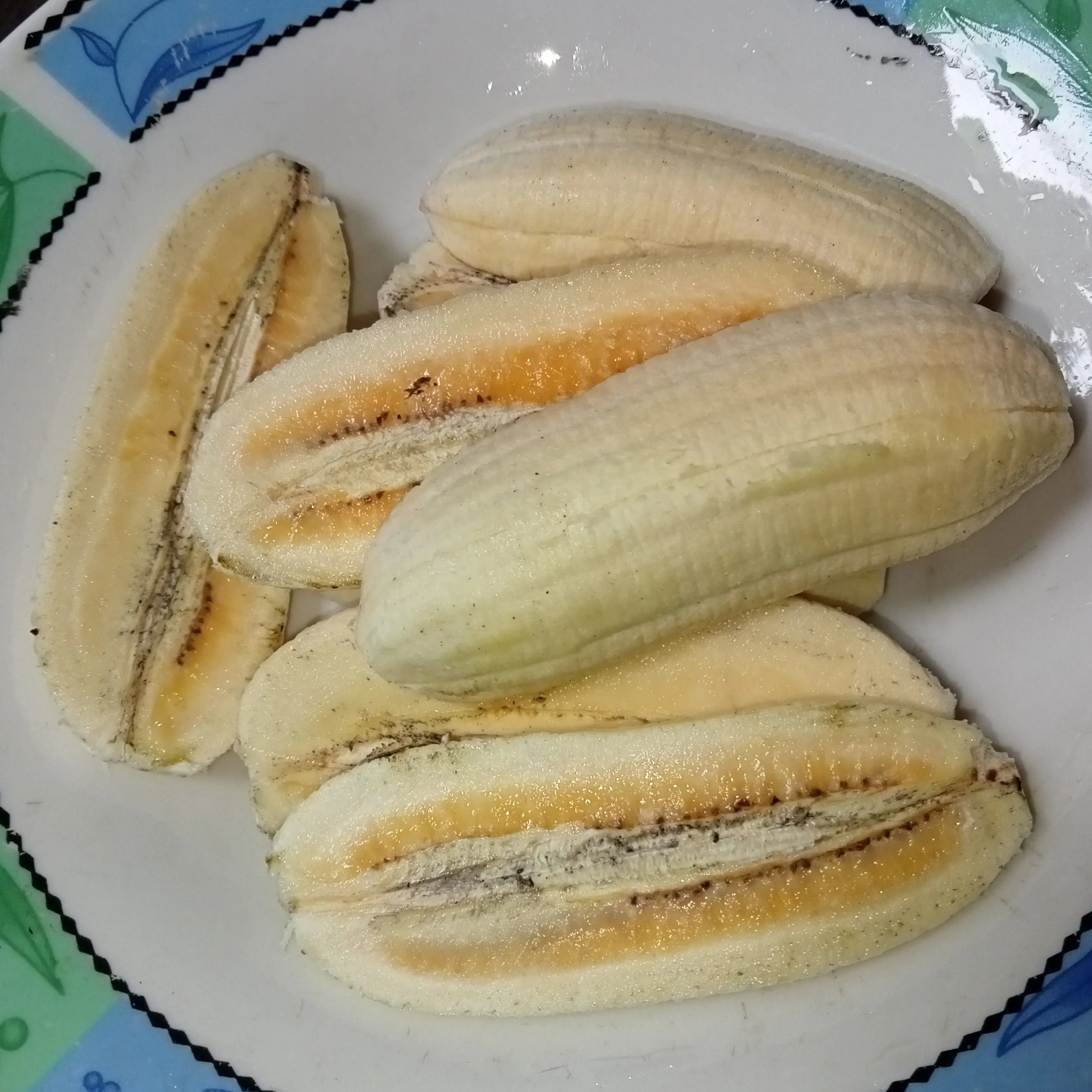 Step 1 Pisang Bakar Keju