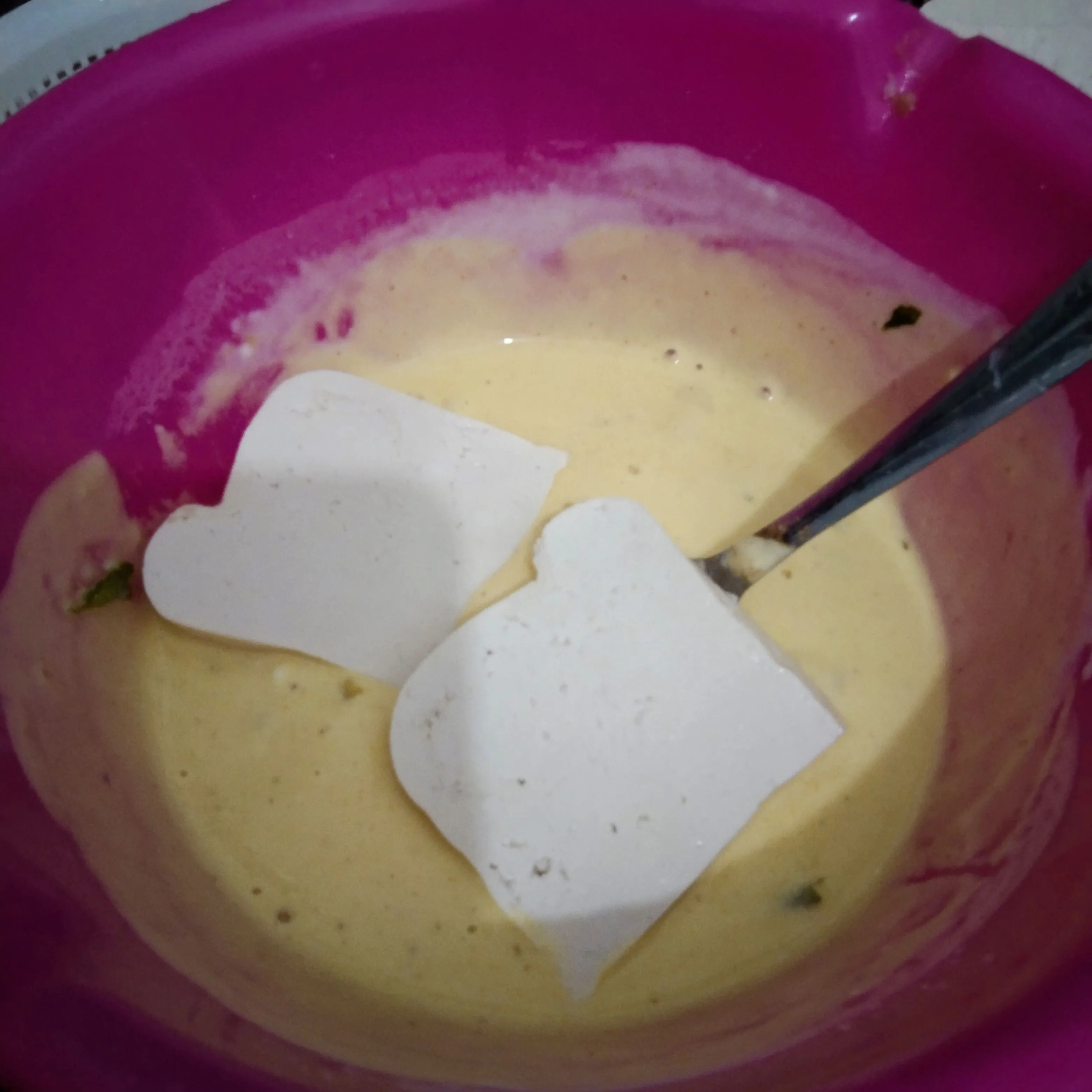 Step 5 Tahu Kunyit Goreng