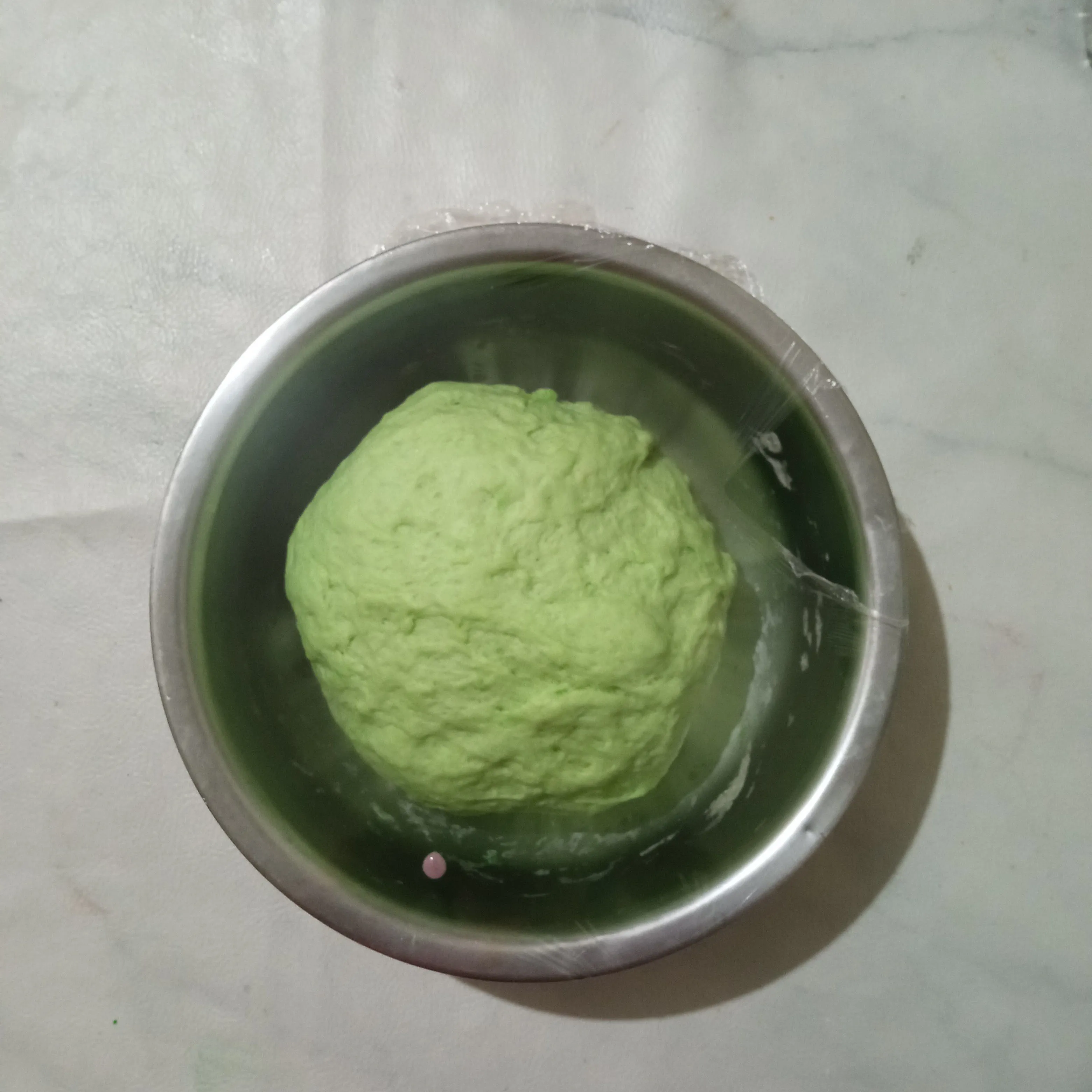 Step 3 Bakpao Pandan Coklat