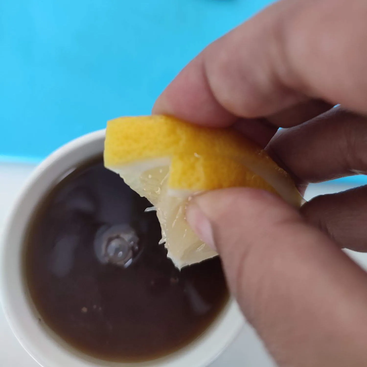 Step 6 Teh Jahe Serai Kayu Manis Lemon