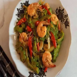 Tumis Pare Udang