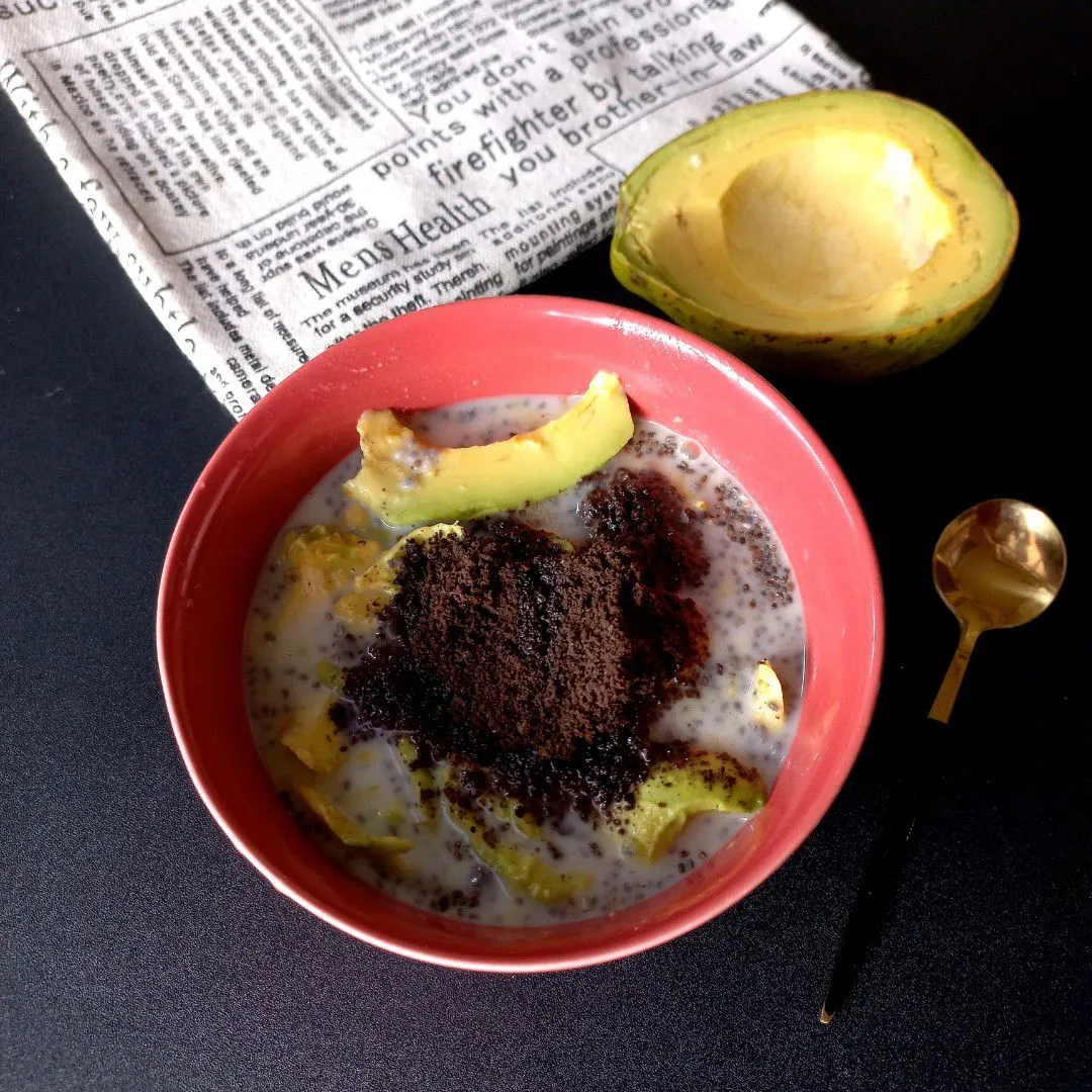 Step 5 Susu Alpukat Oreo