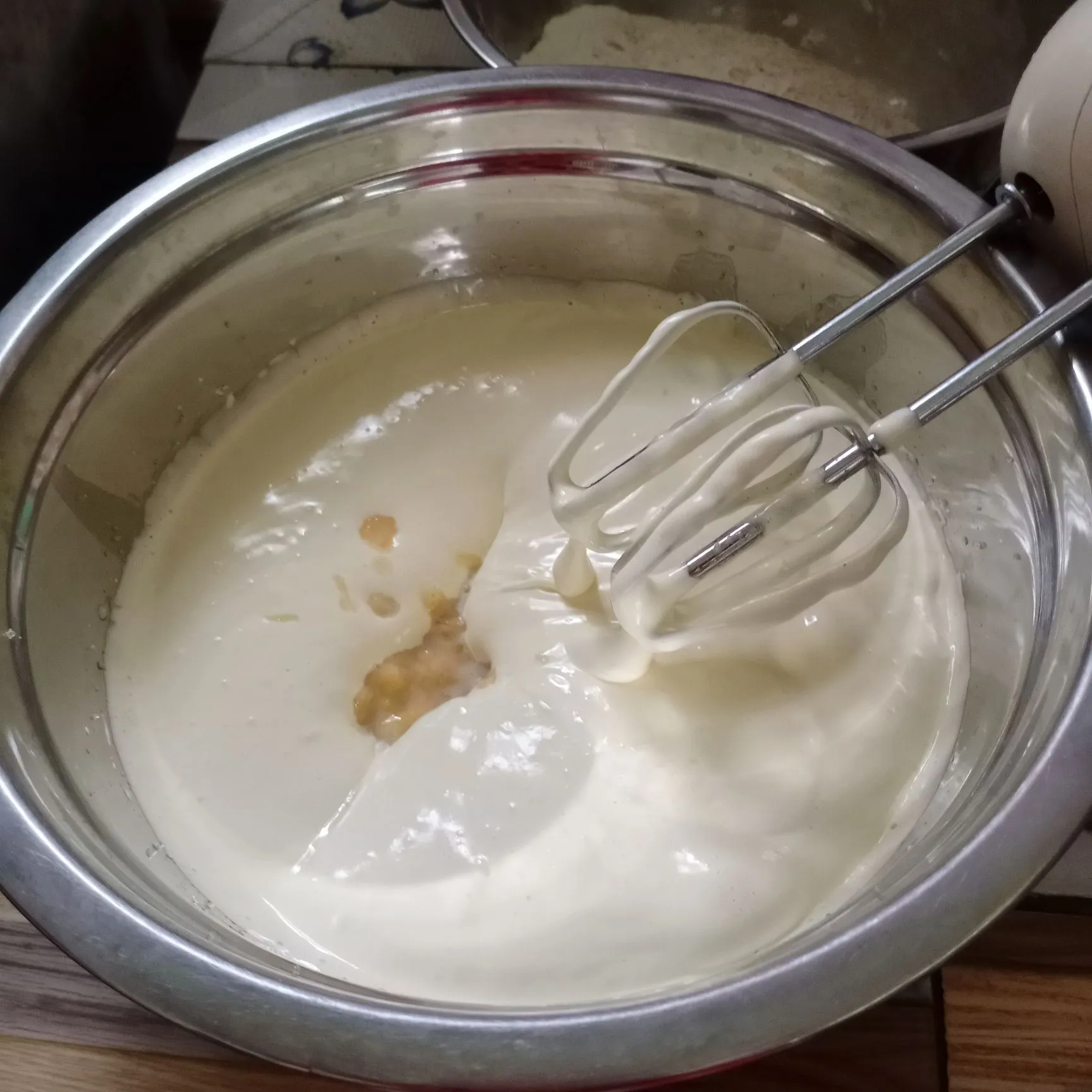 Step 4 Cake Pisang Kayumanis