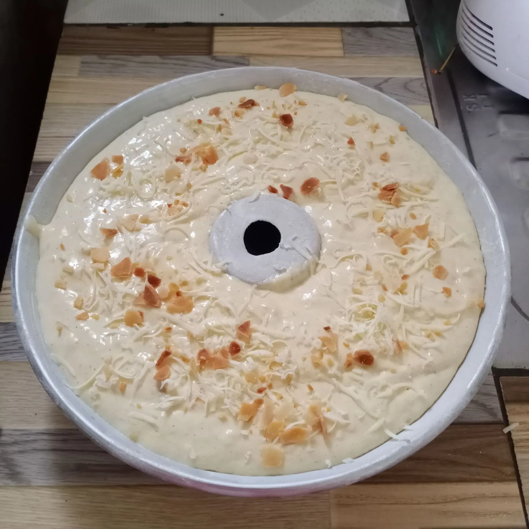Step 7 Cake Pisang Kayumanis