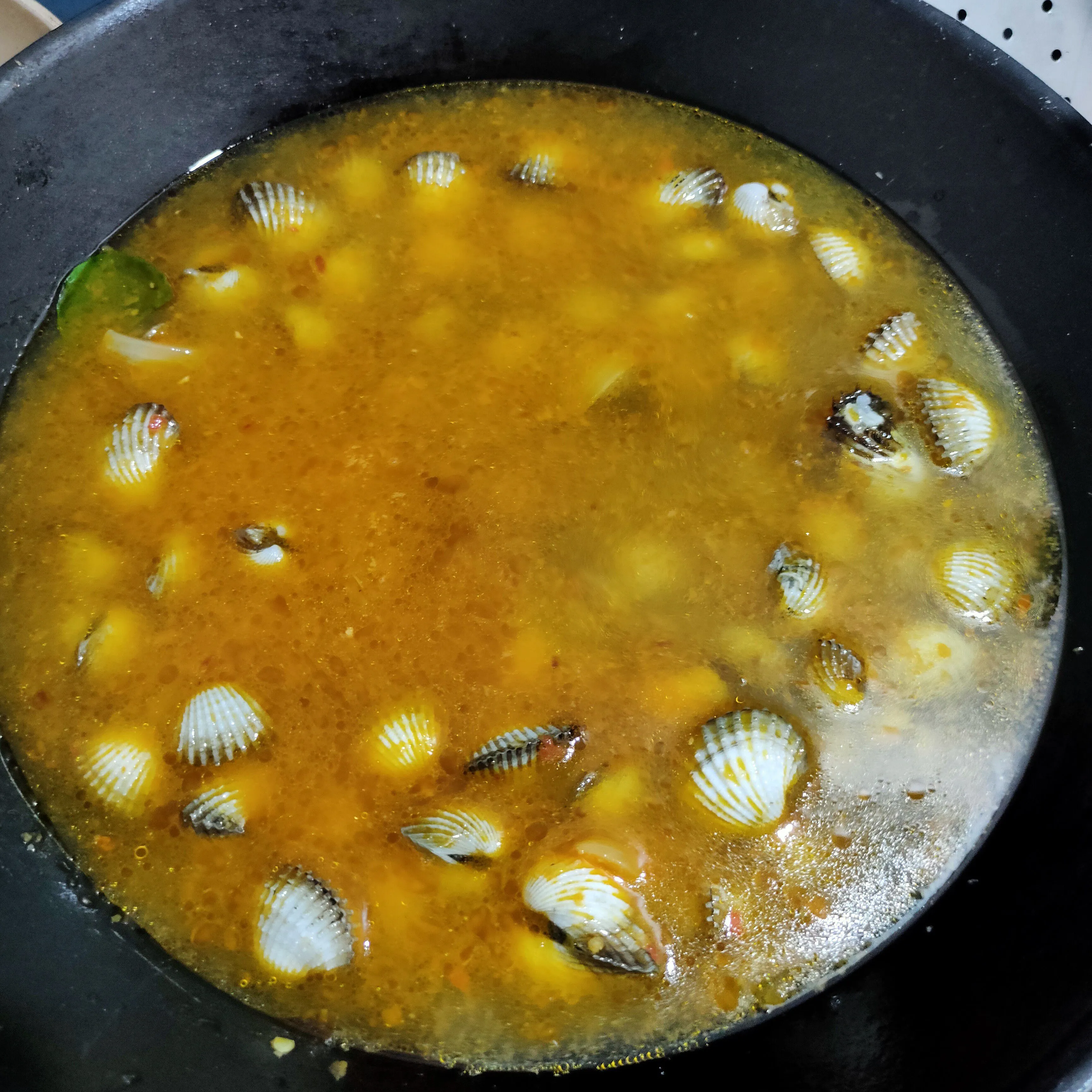 Step 3 Kerang Dara Kuah Pedas