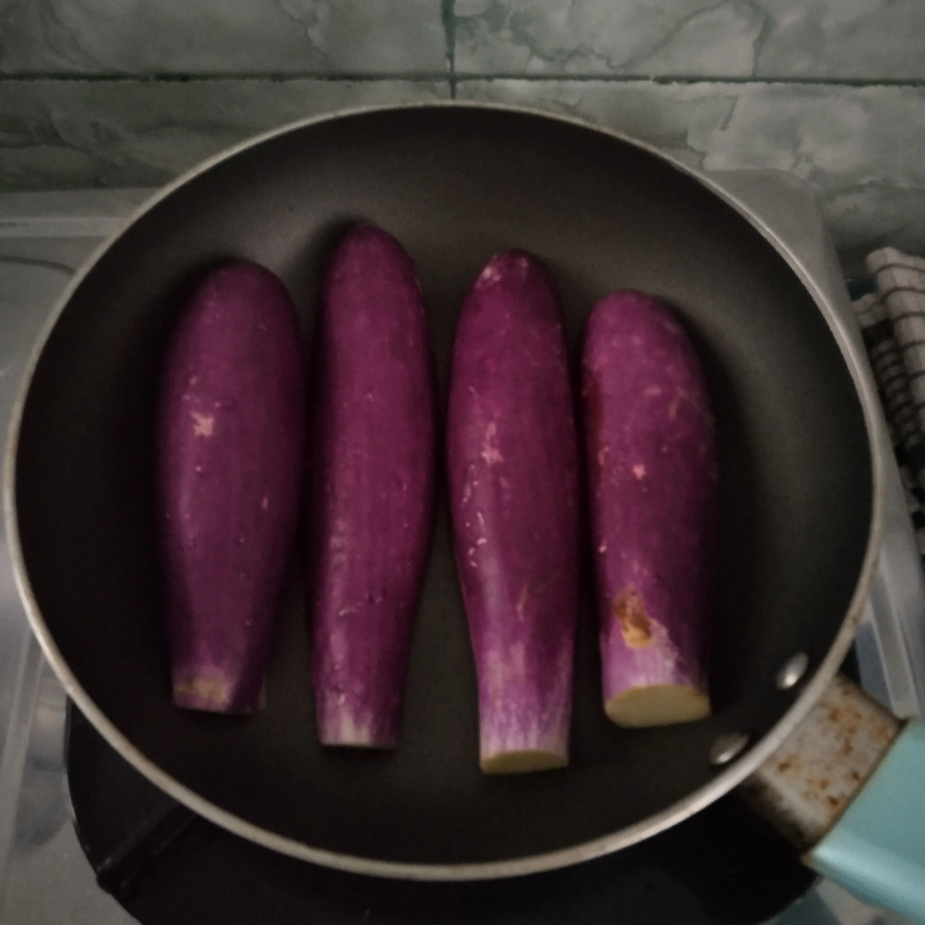 Step 1 Pecak Terong Bakar