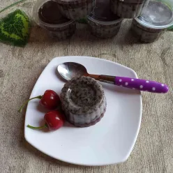 Puding Coklat Oreo Cup