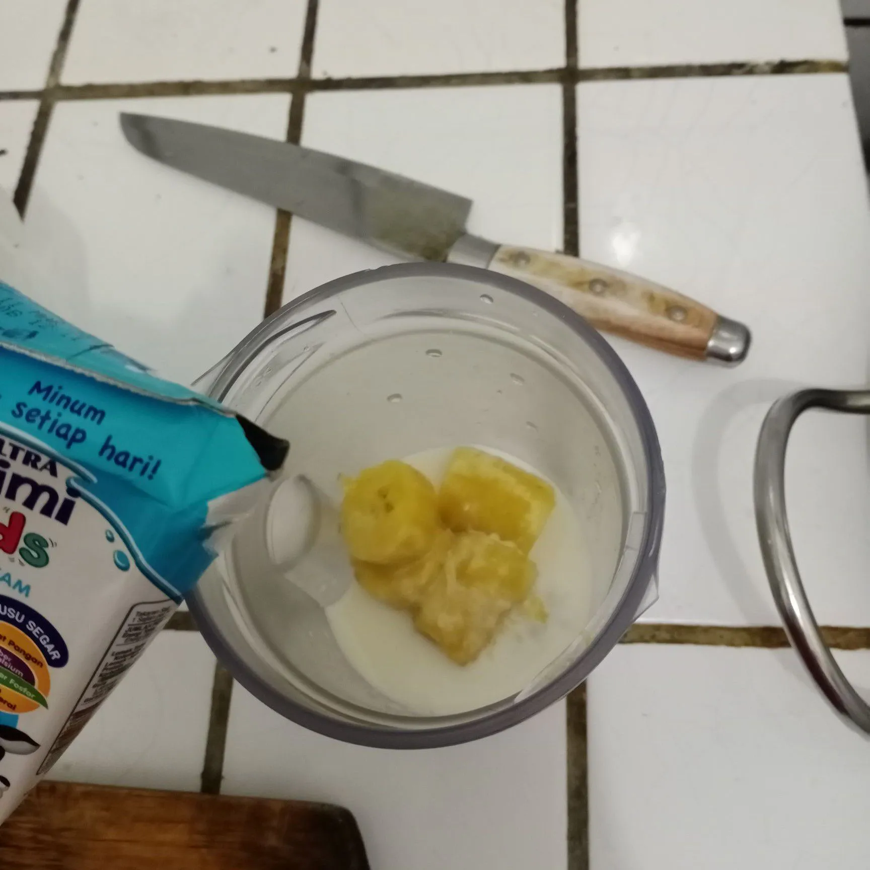 Step 2 Puding Pisang