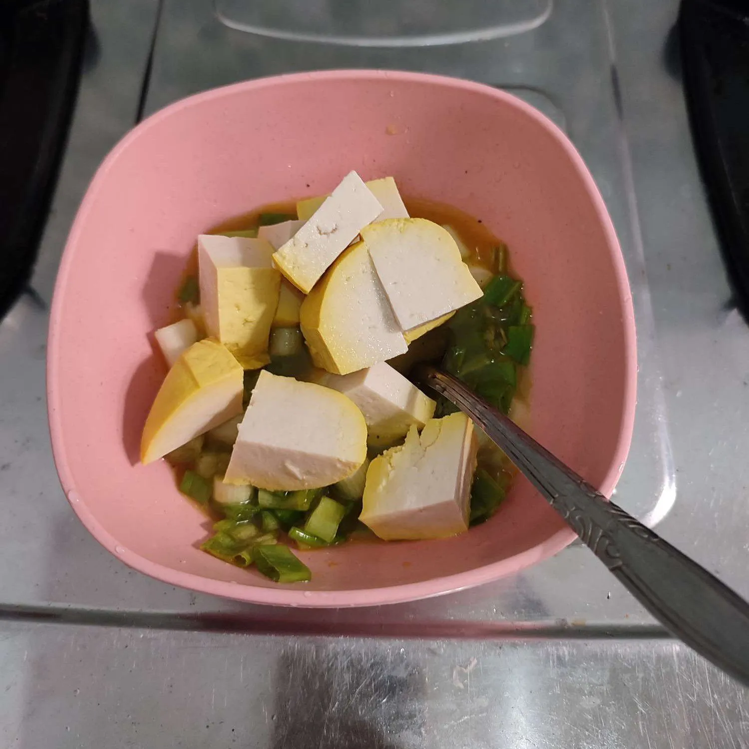 Step 2 Telur Dadar Tahu Balado