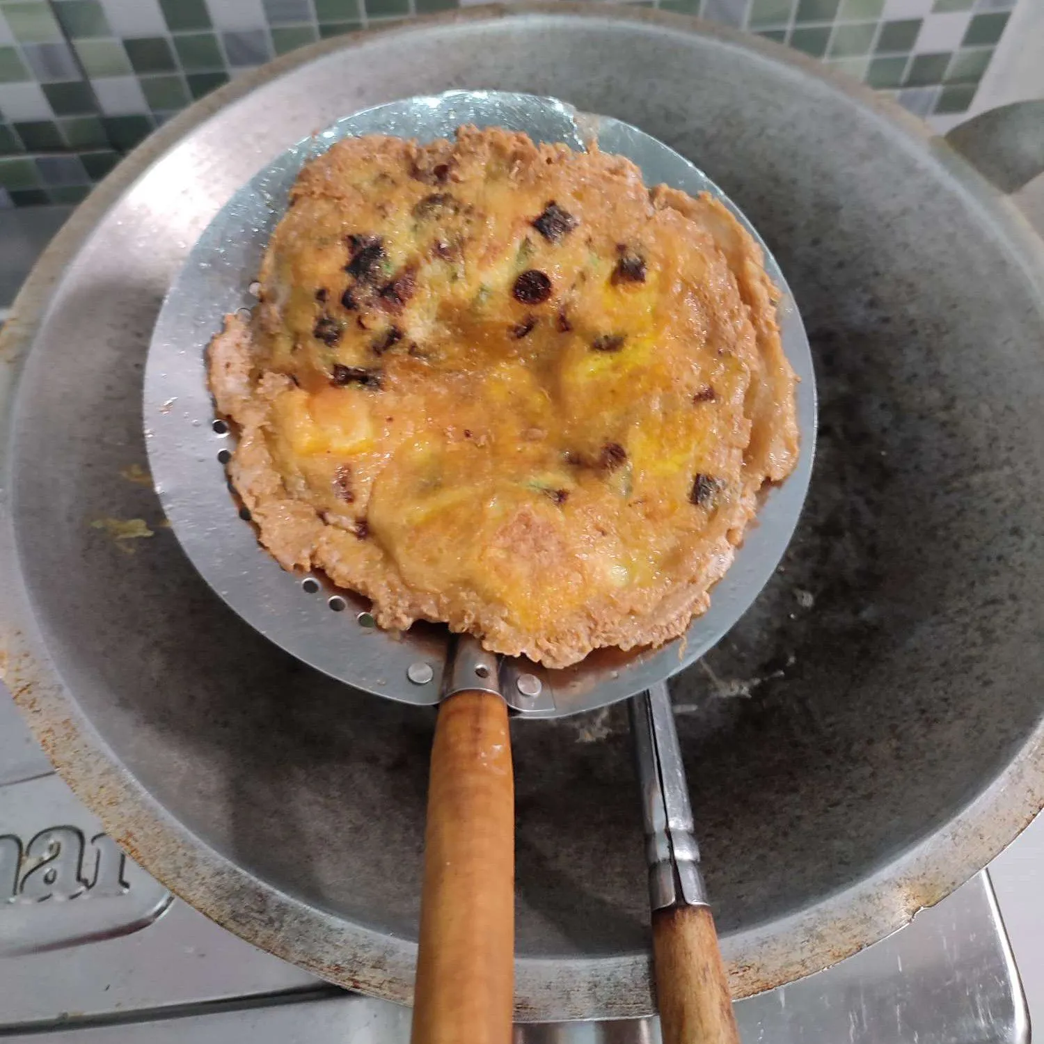 Step 4 Telur Dadar Tahu Balado